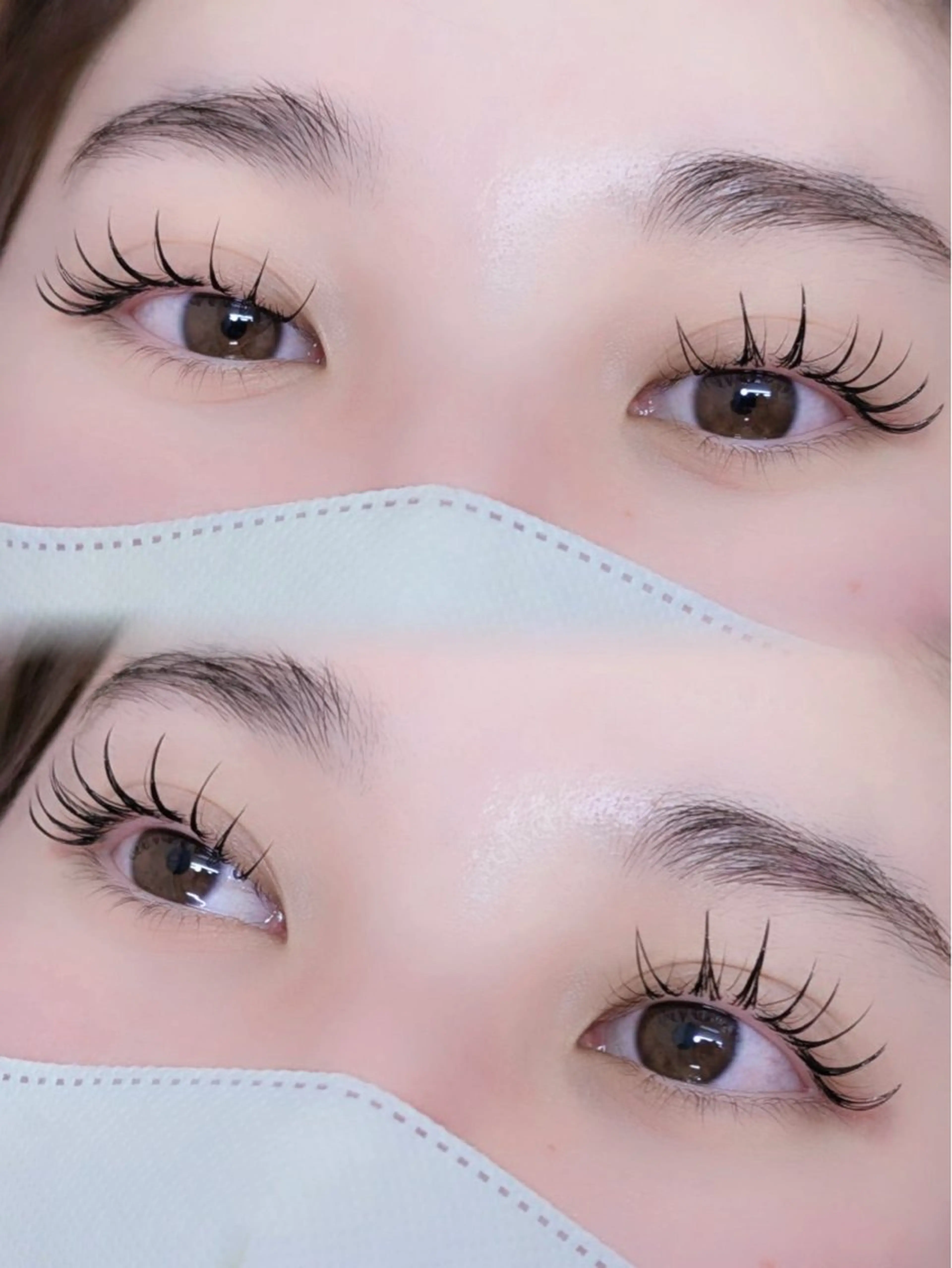 マツエク・マツパ 藤原 莉子のマツエク・マツパデザイン