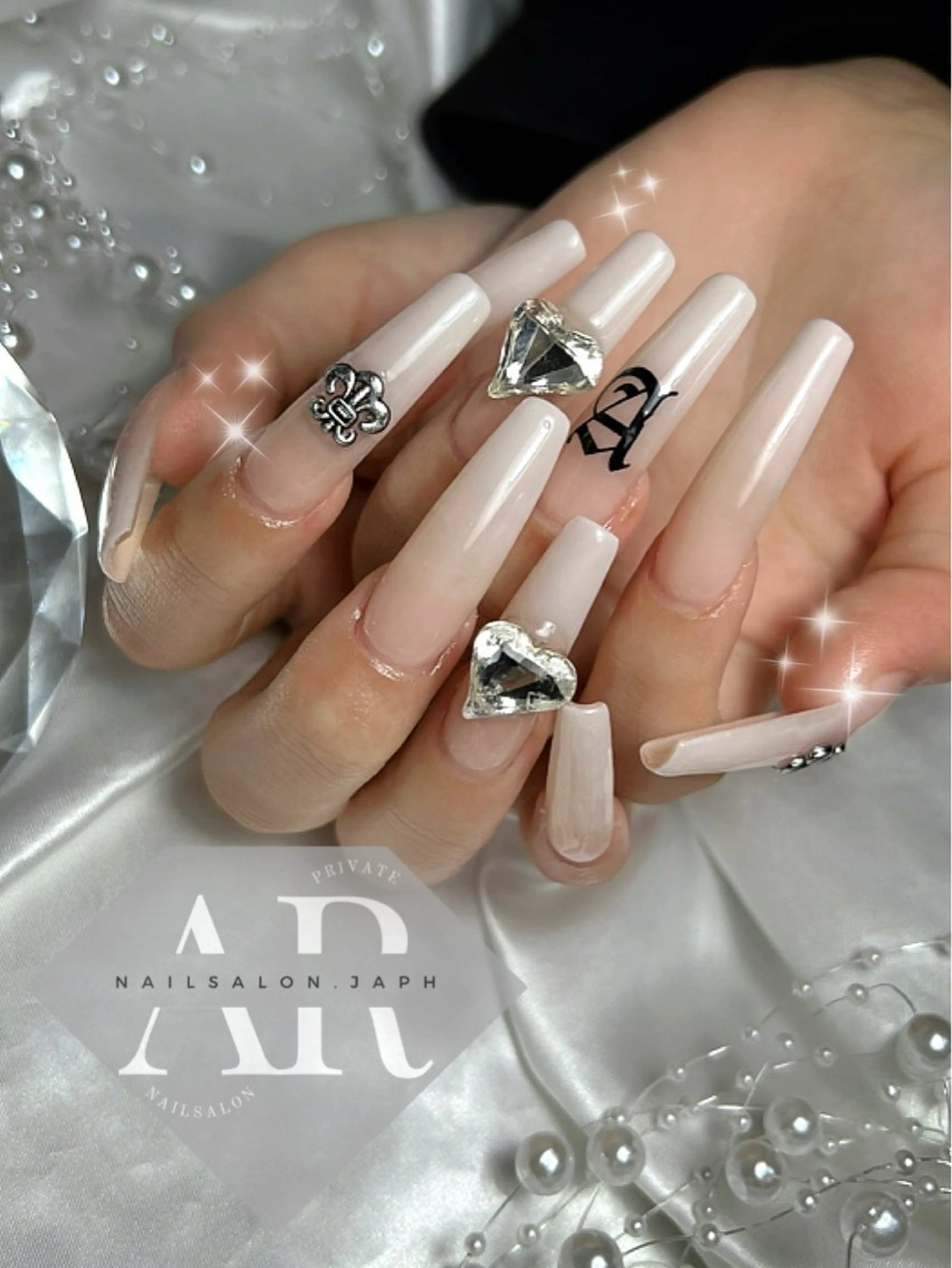 ロング ハンドネイル NailSalon /JAPHのネイルデザイン