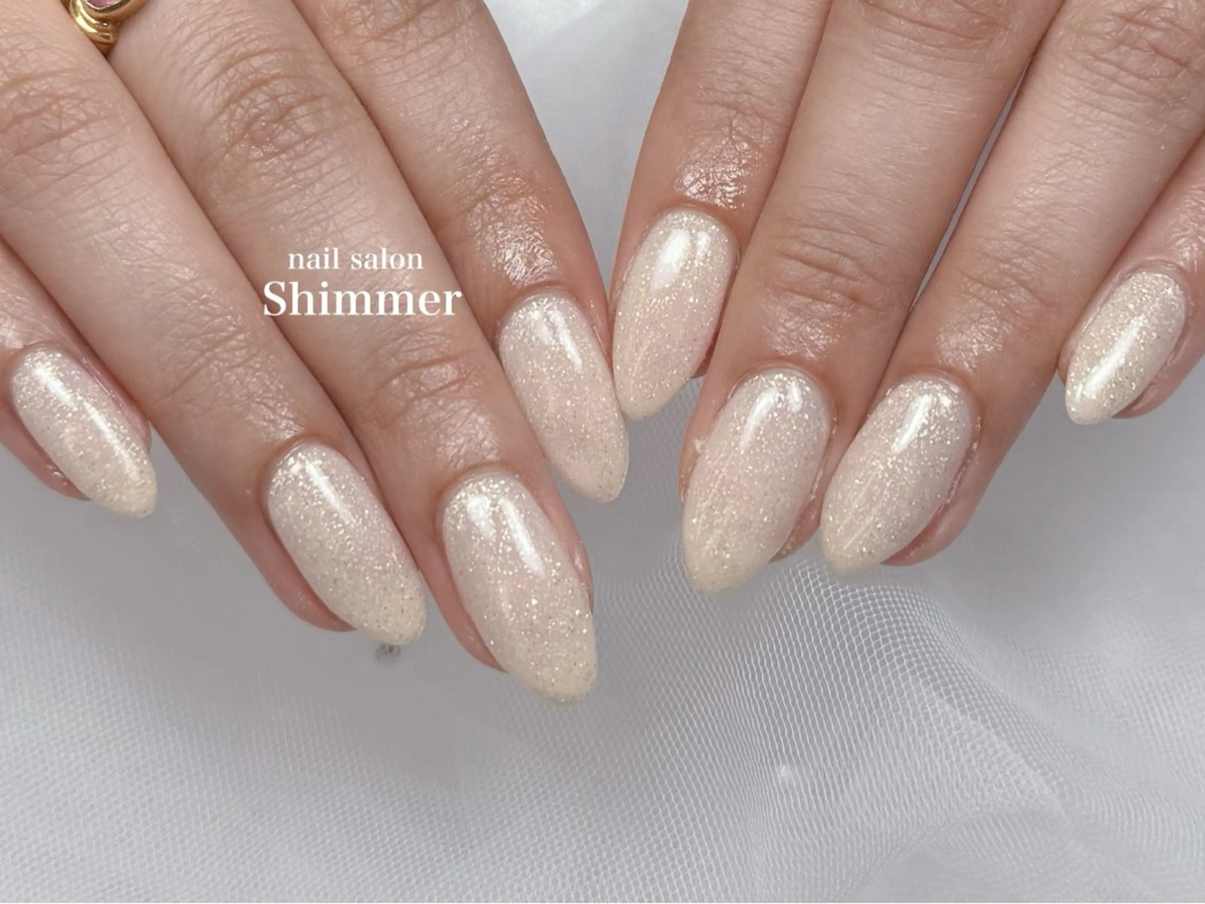 ネイル ハンドネイル Shimmer Risaのネイルデザイン