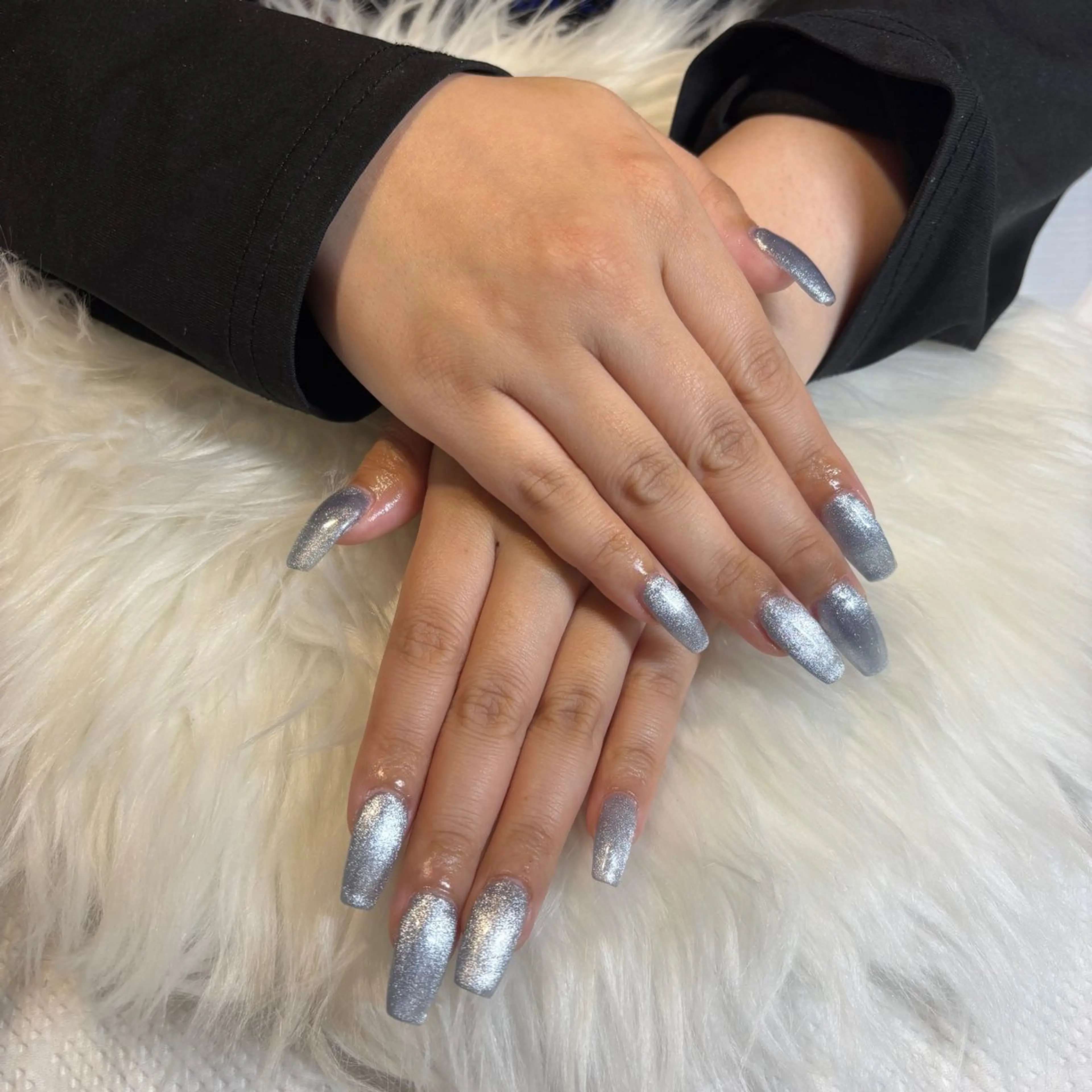 ネイル 長さ出し マグネットネイル 髙橋 里奈のネイルデザイン