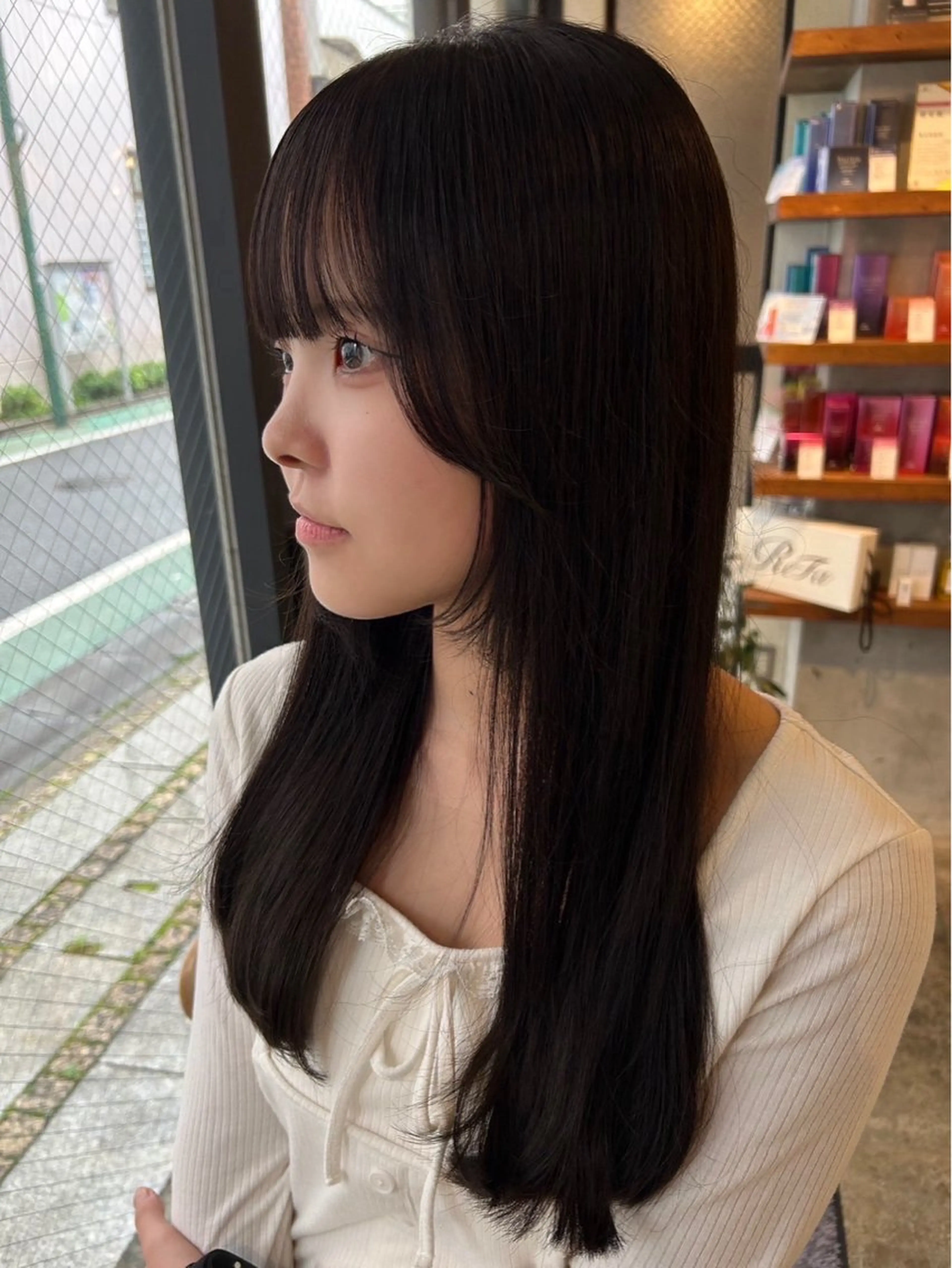 ロング ヘアカラー 小此木 環のヘアスタイル