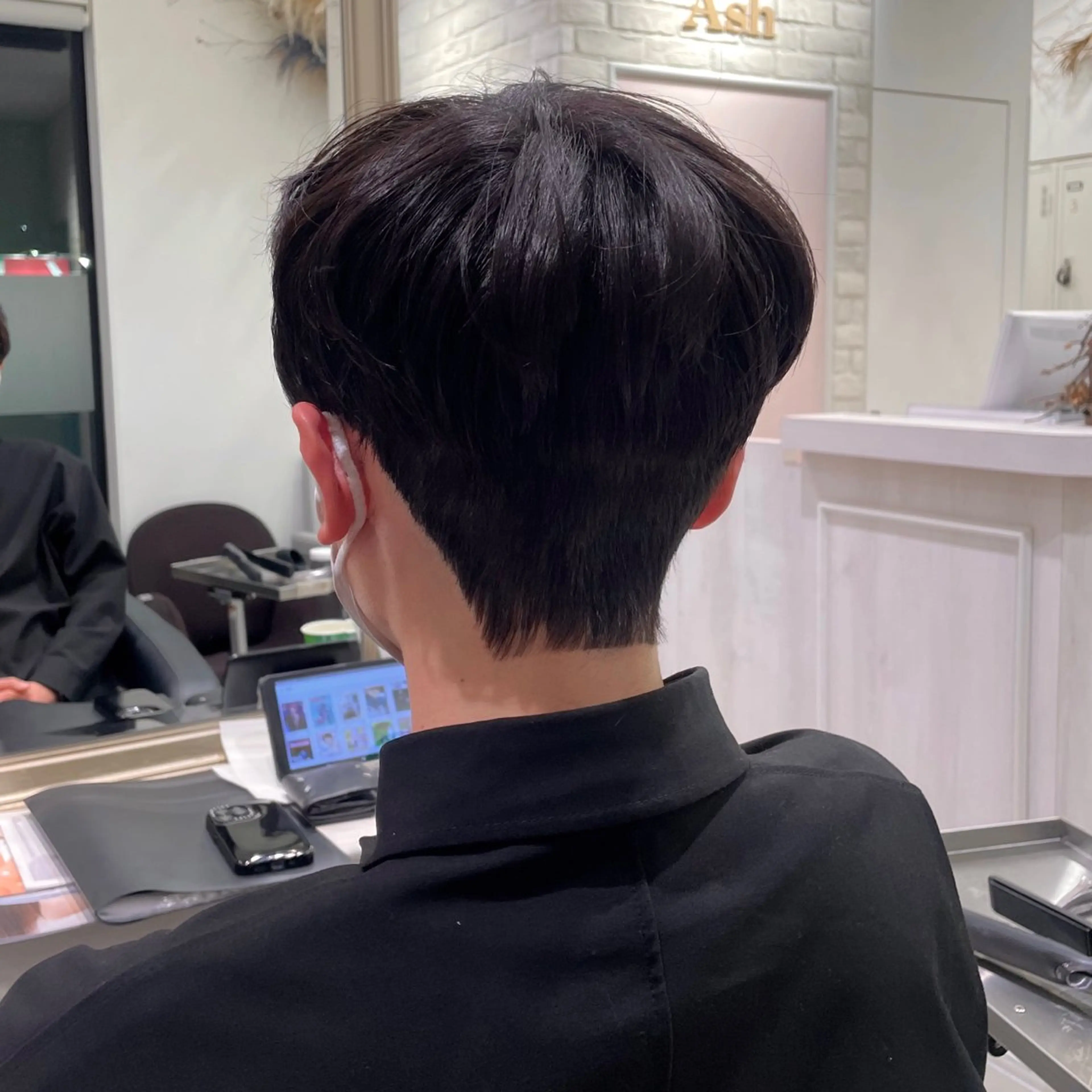 ショート パーマ ヘアアレンジ メンズ パク・ボミン小野リエ 韓国ハーフ🦊のその他イメージ