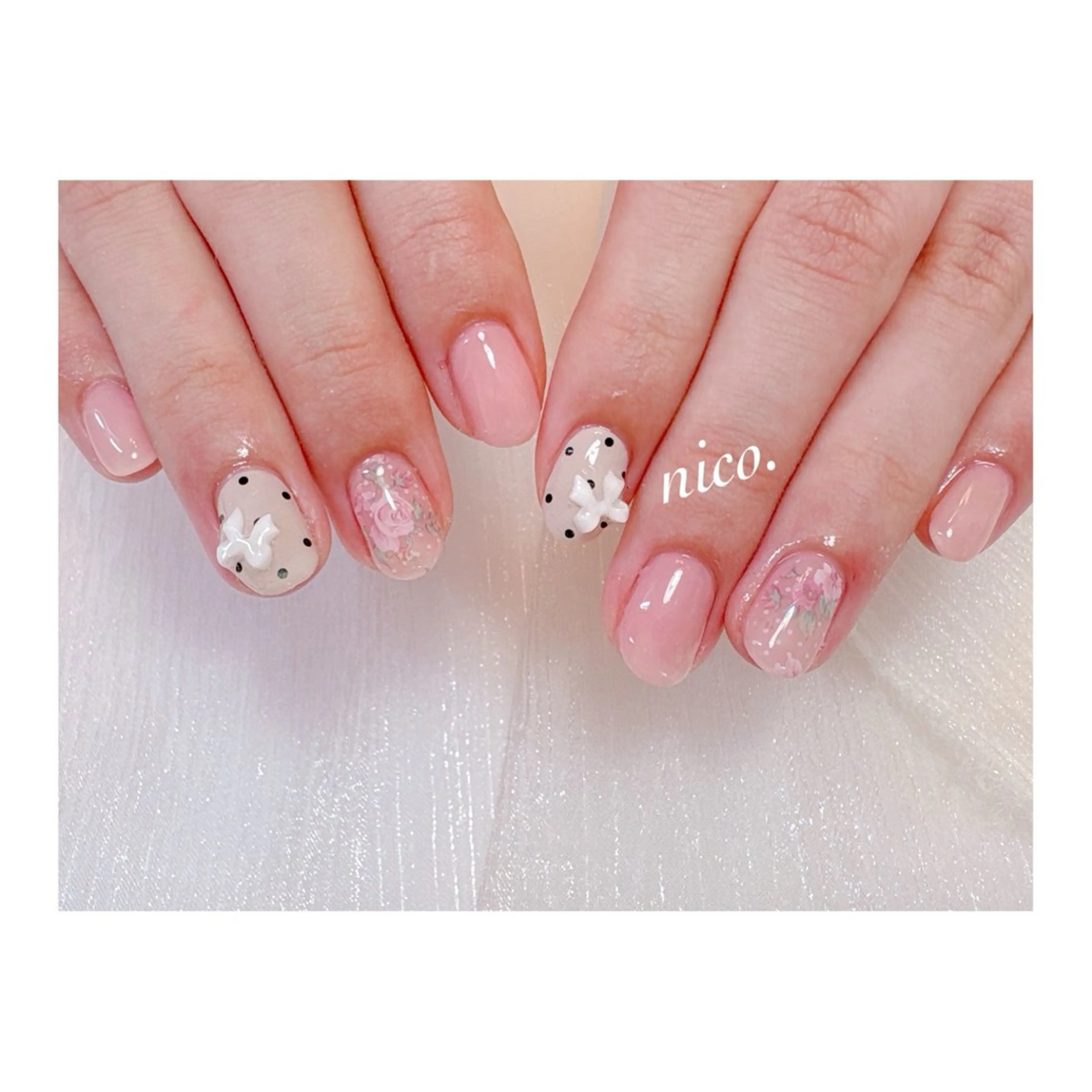 ネイル ハンドネイル フットネイル nailsalon nico.のネイルデザイン