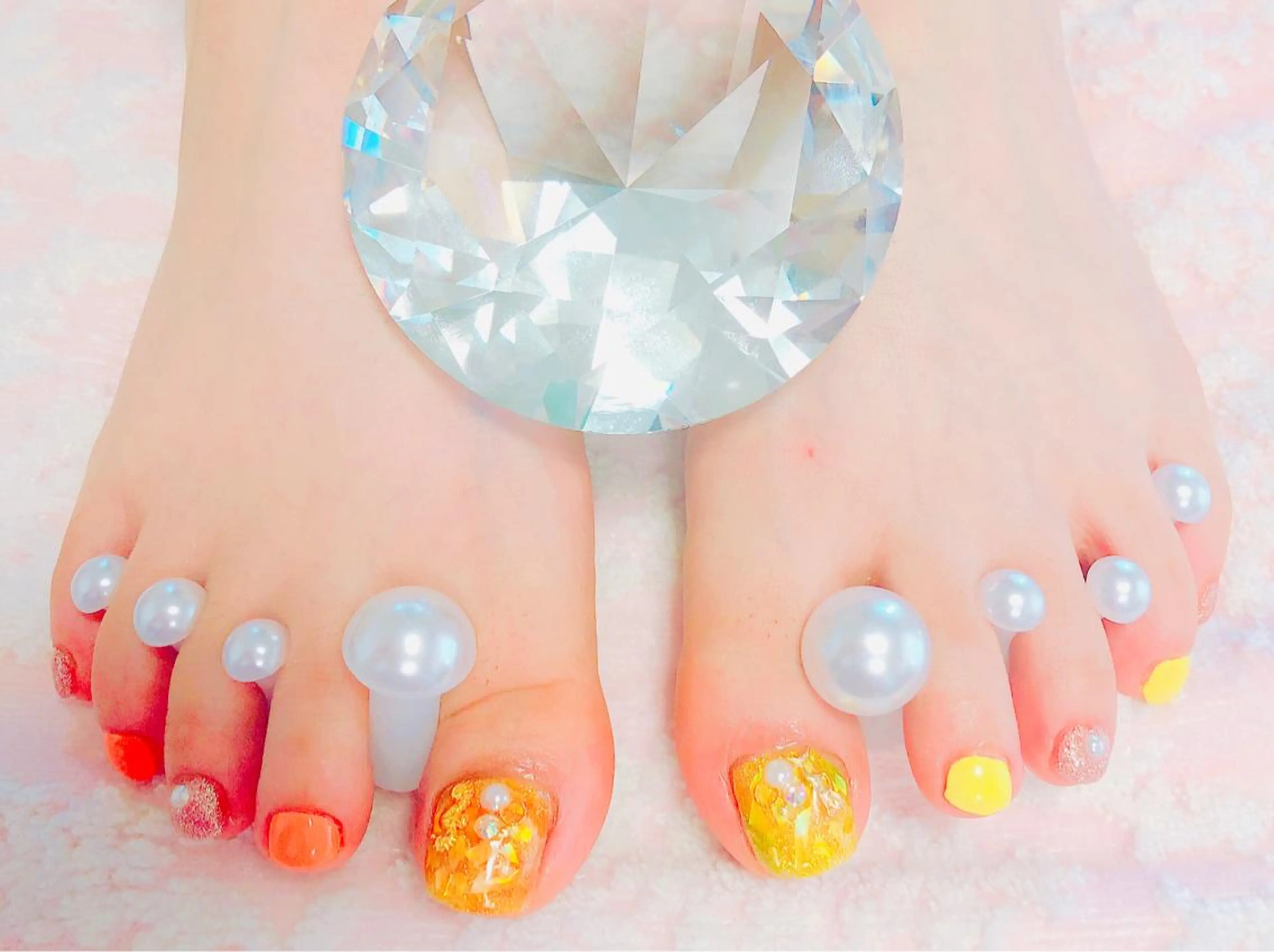 ネイル フットネイル CROWN プライベートサロンのネイルデザイン