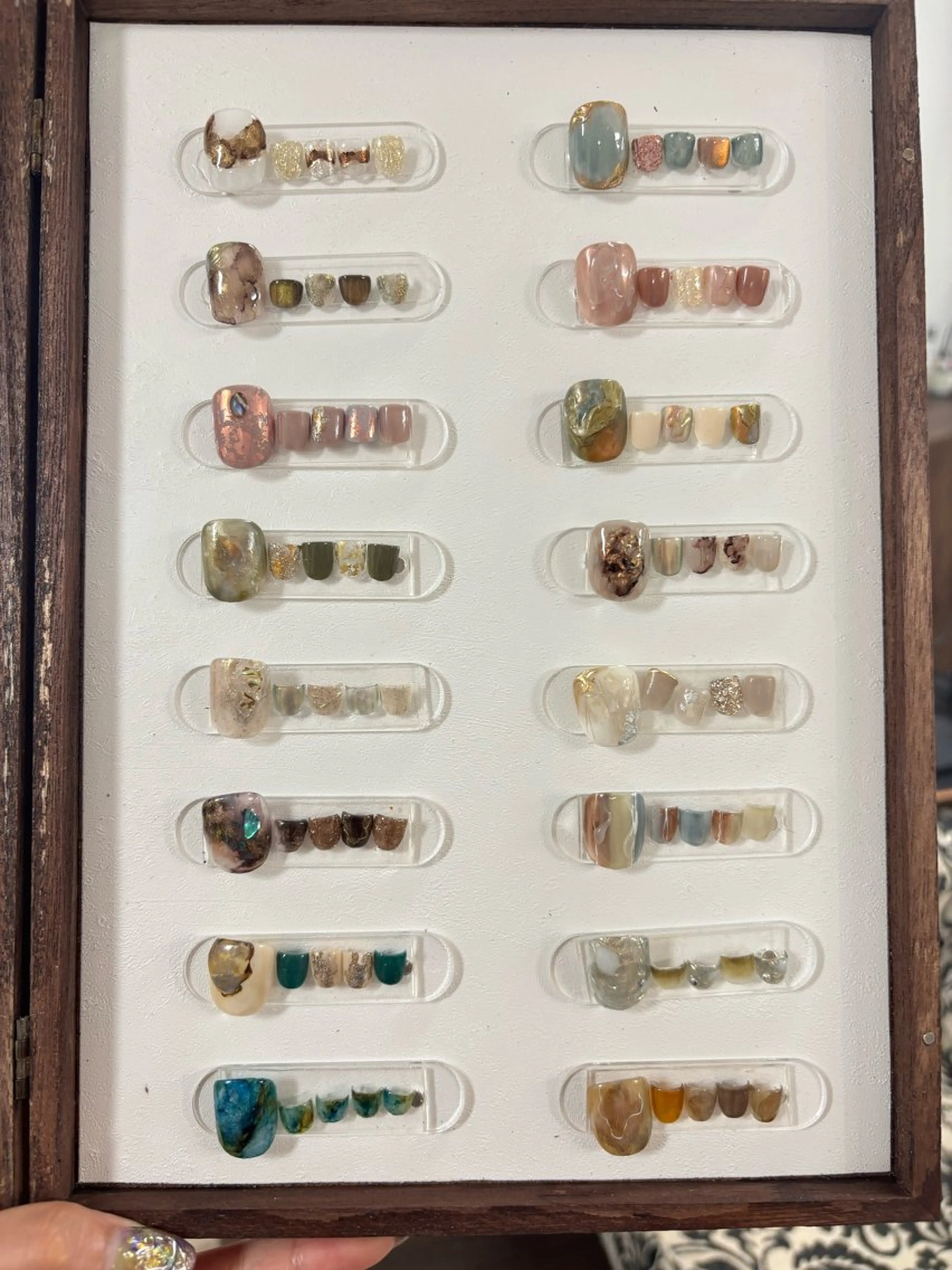 ⚠︎オフなし⚠︎限定デザインフットネイルの写真