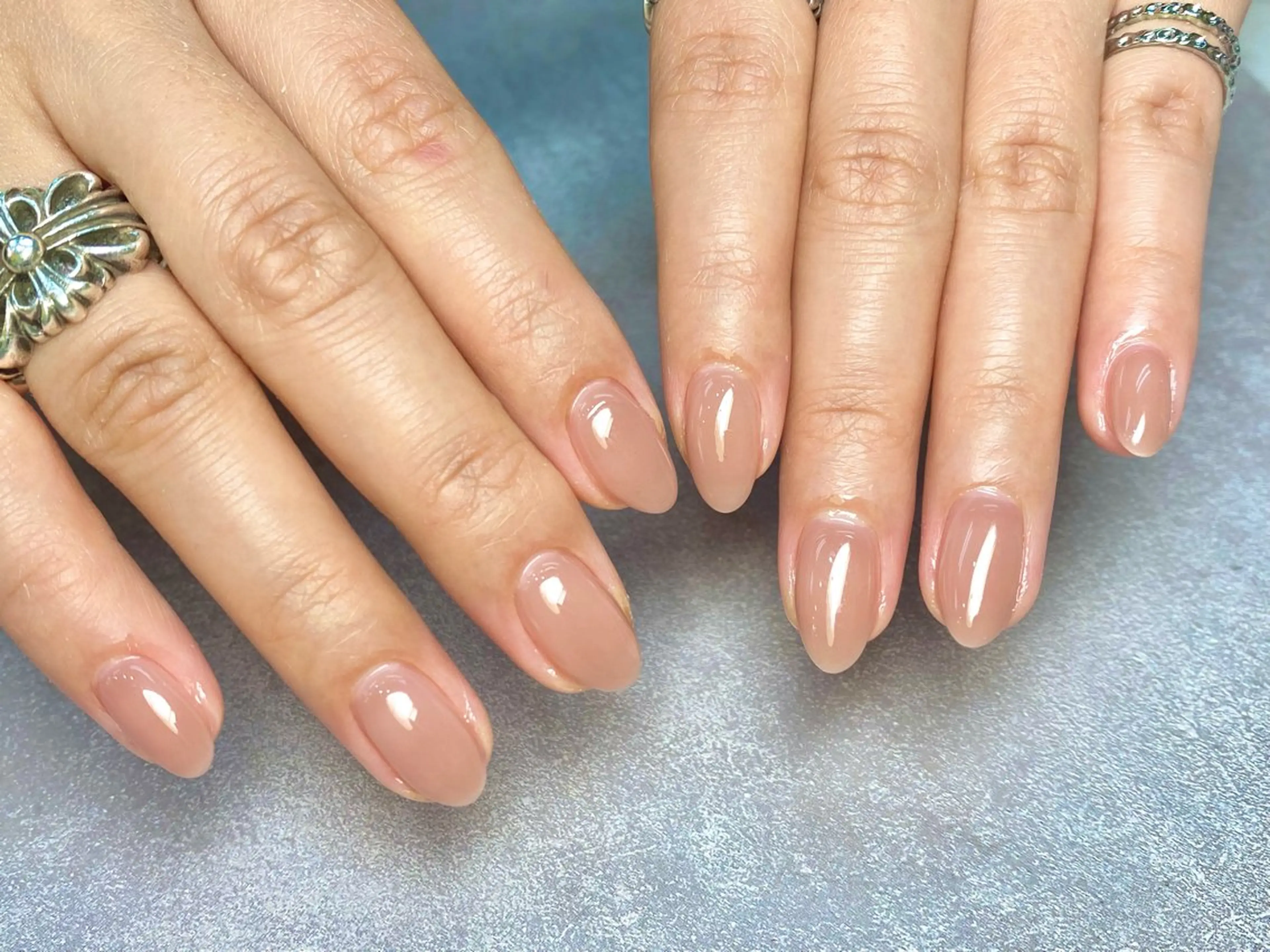 ネイル ブラウン シンプルネイル Jebel Beauty Miuの眉毛・アイブロウイメージ