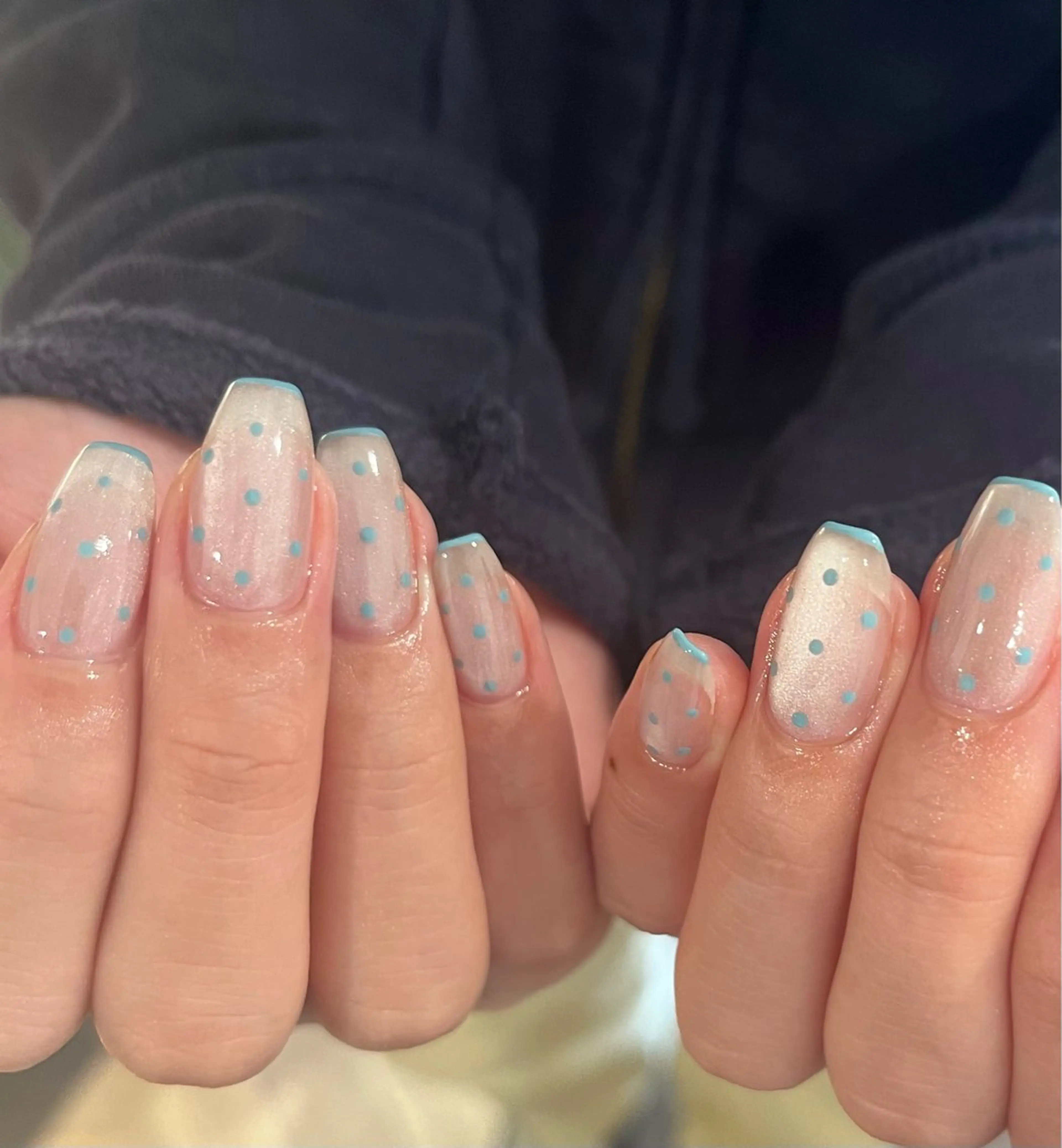 ネイル ドット 持ち込み ハンドネイル AT.1011 (ハルカ)のネイルデザイン