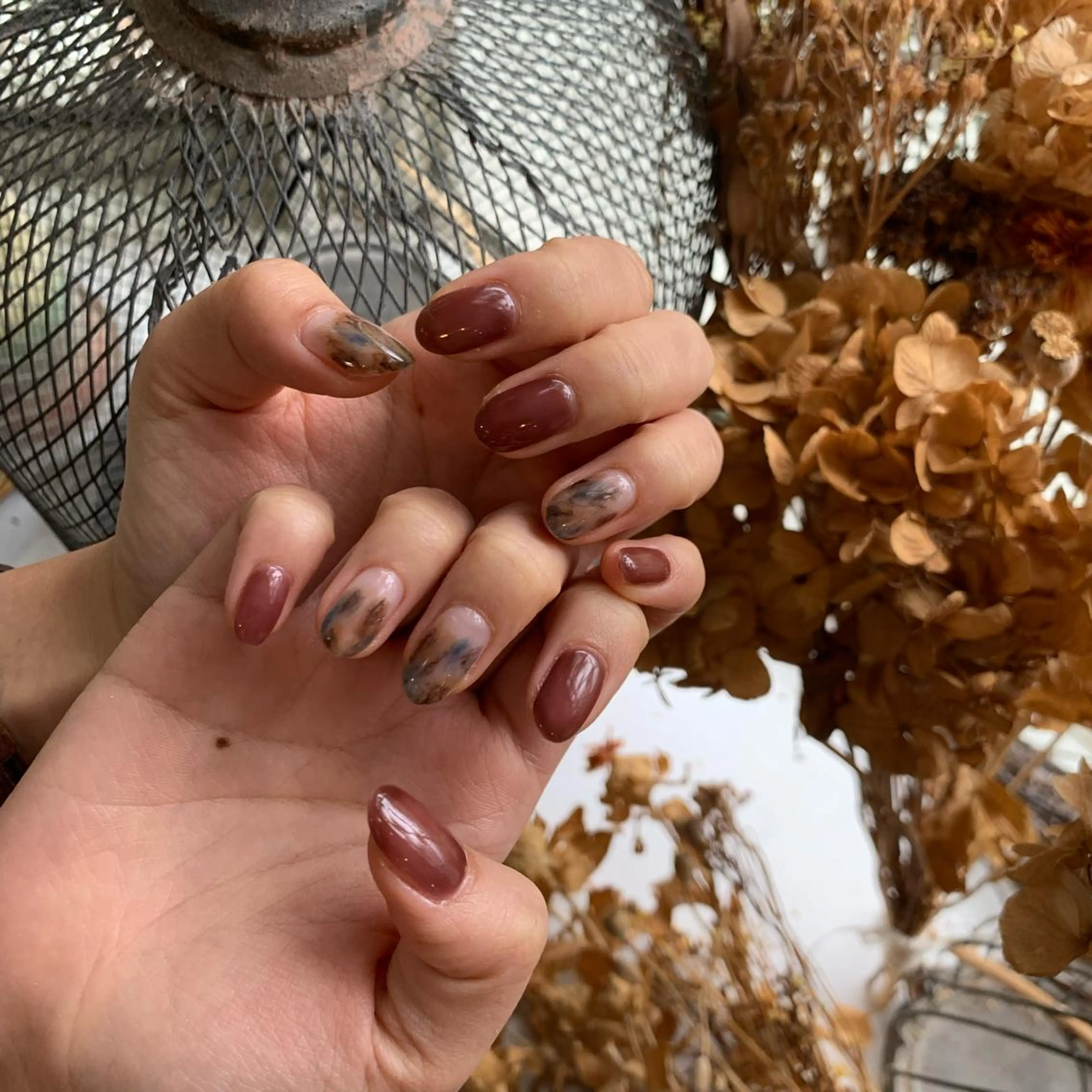 ネイル 新宿ニュアンスネイル makotoのネイルデザイン