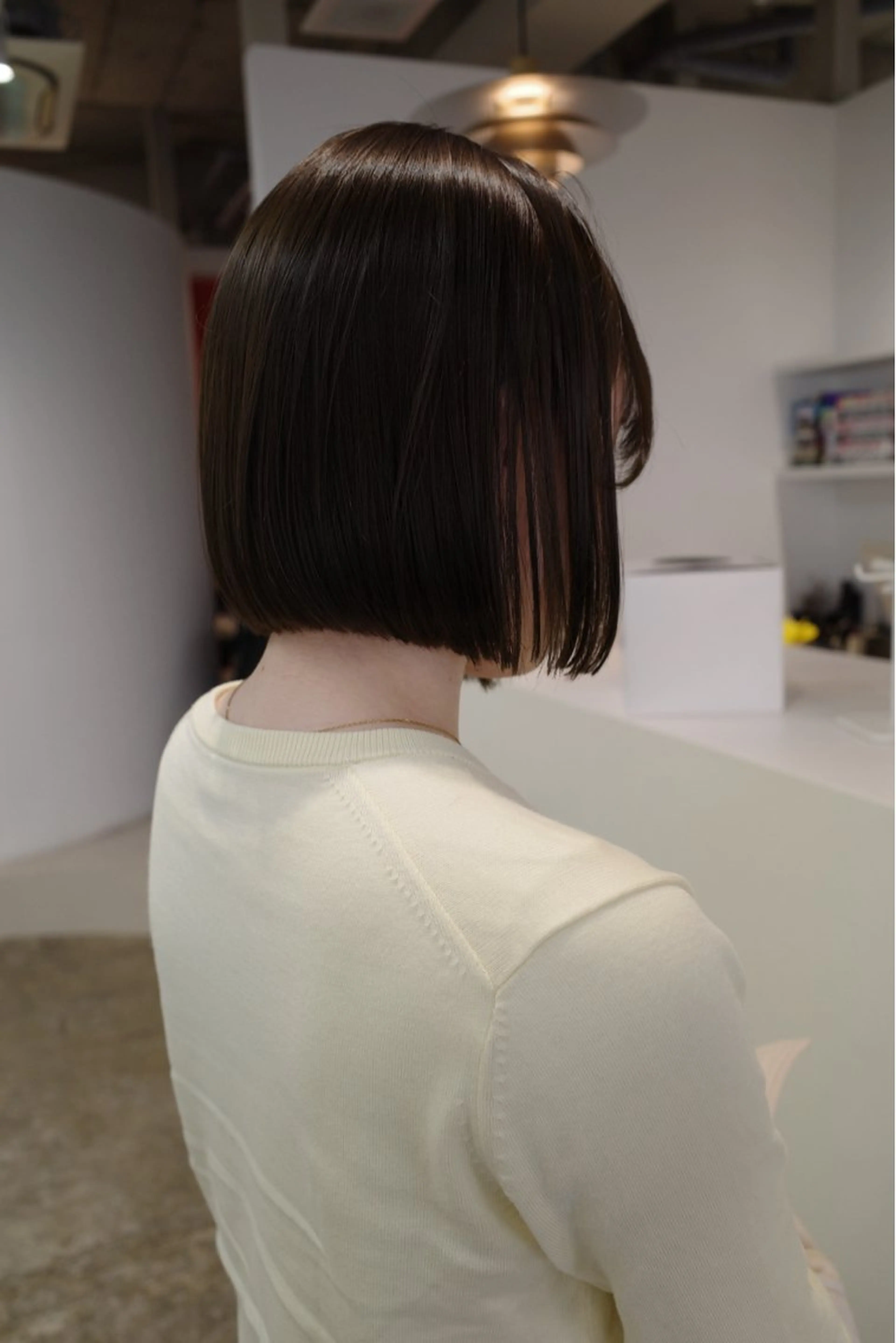 ミディアム ボブ カット ヘアカラー トリートメント fithue ボブ〻kotonoのヘアスタイル