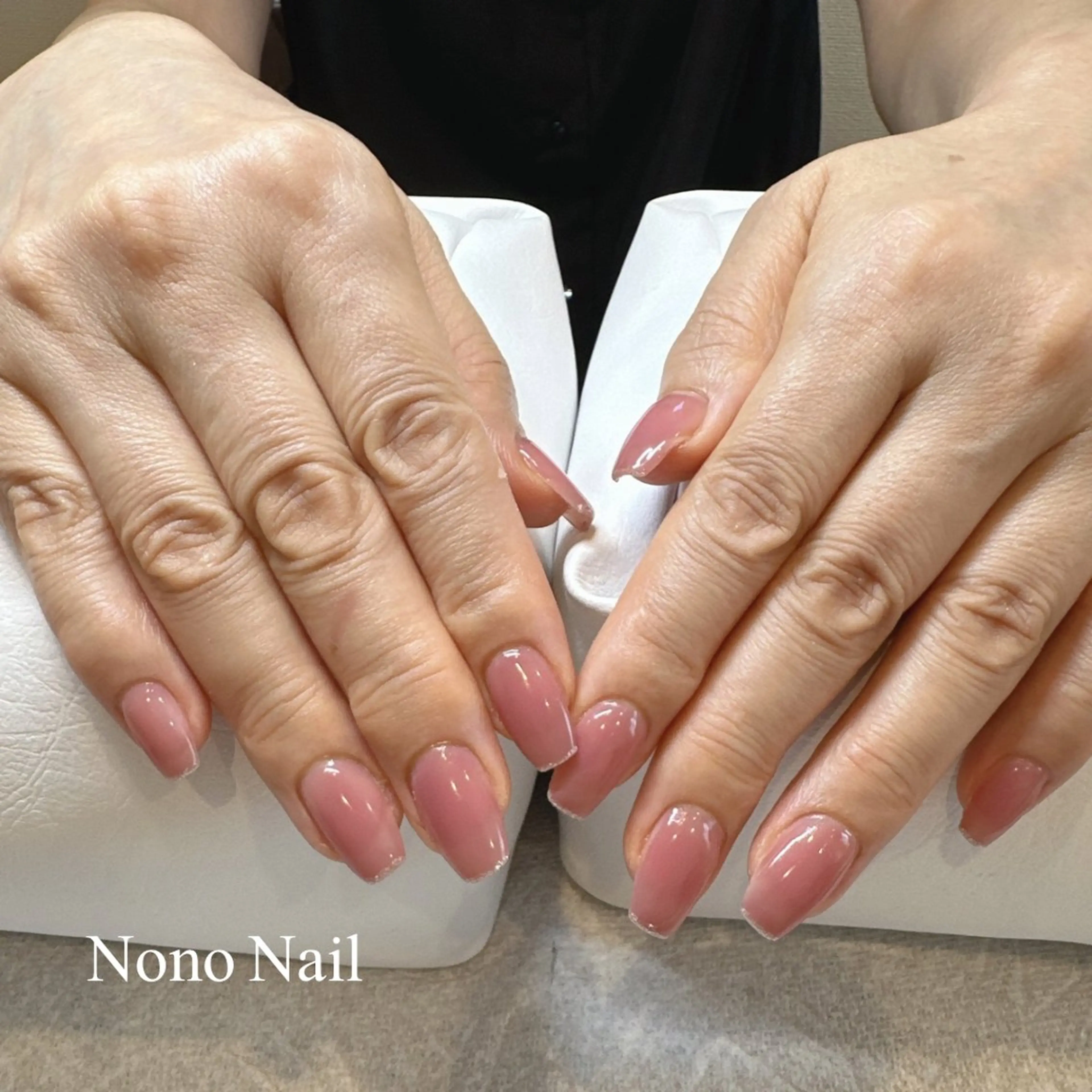 ネイル ラメ(グリッター) シンプルネイル Nono Nail ノノネイルのネイルデザイン