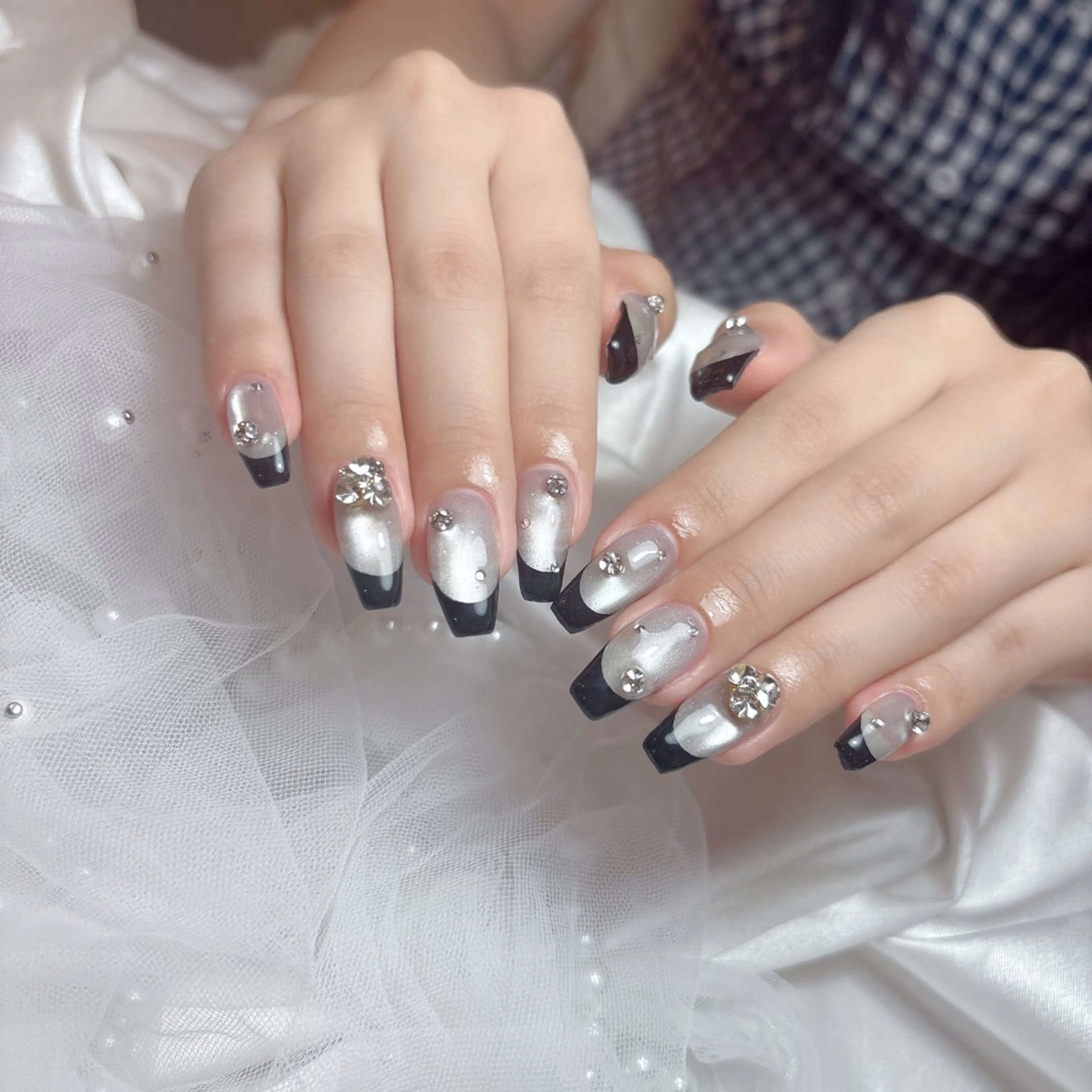 ネイル フットネイル フレンチネイル ジェルネイル ガーリー グラデーション ハンドネイル D.d Nail Moeのネイルデザイン