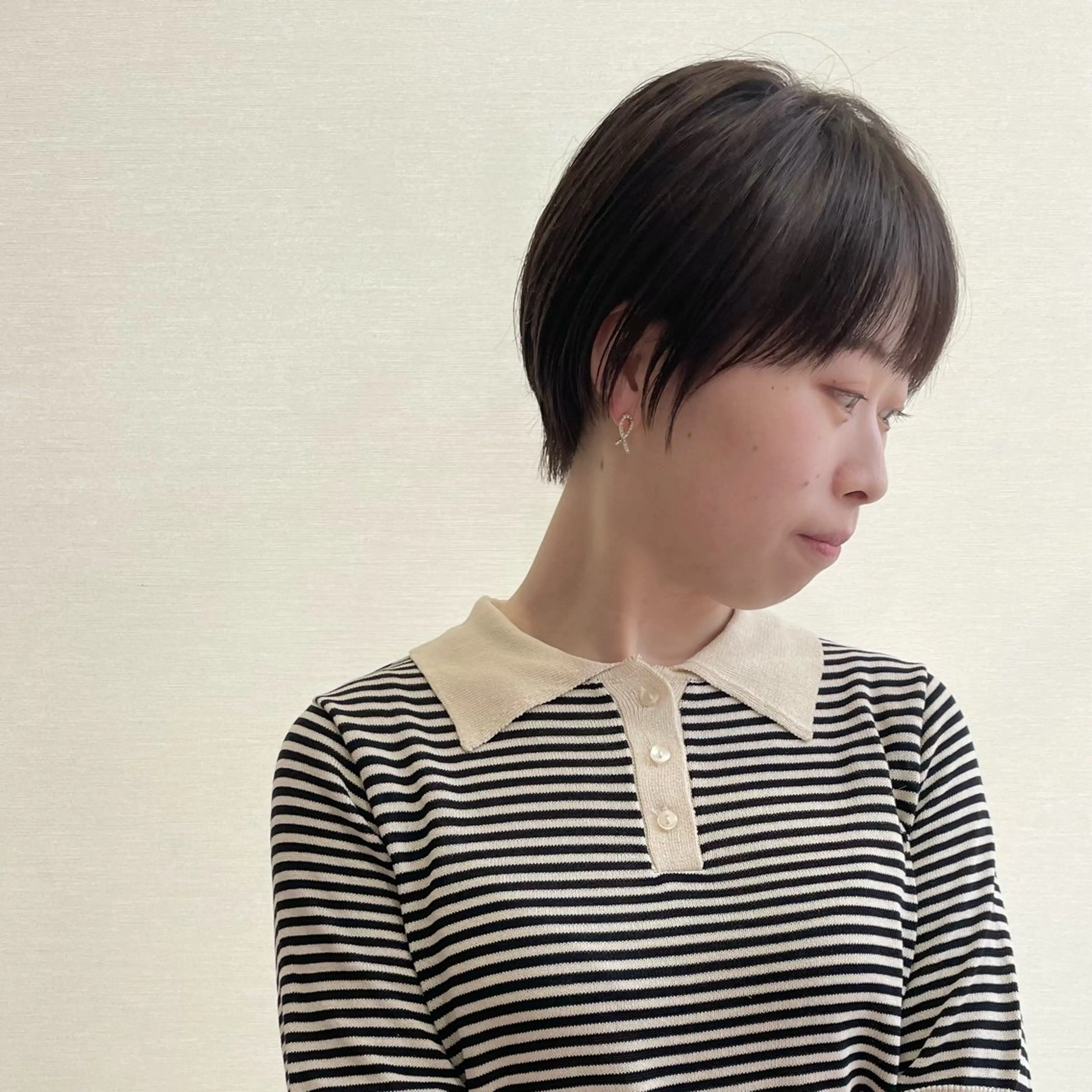 ショート 丸みショート ショートヘア カット トリートメント 【シクネ】ユウダイ お顔まわりカット💎のヘアスタイル