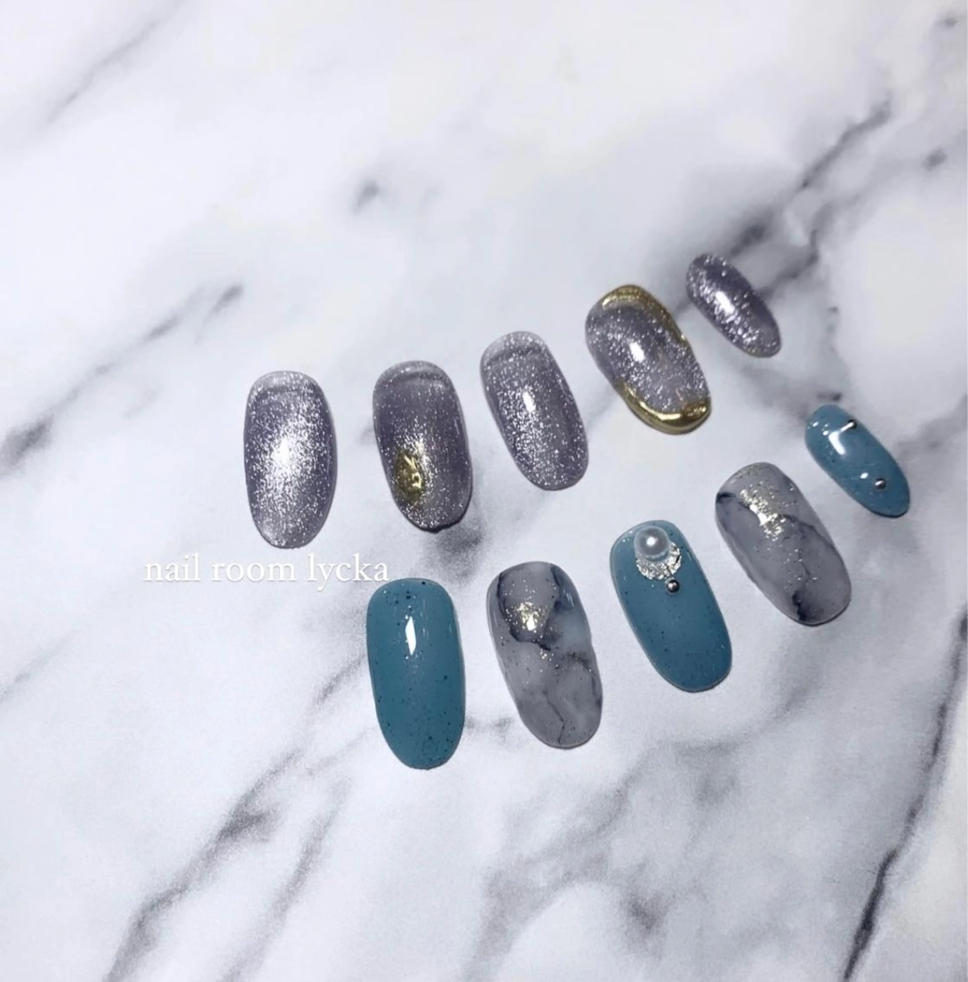 ネイル ﾈｲﾙﾙｰﾑﾘｯｶ 𝐦𝐚𝐲𝐮のネイルデザイン