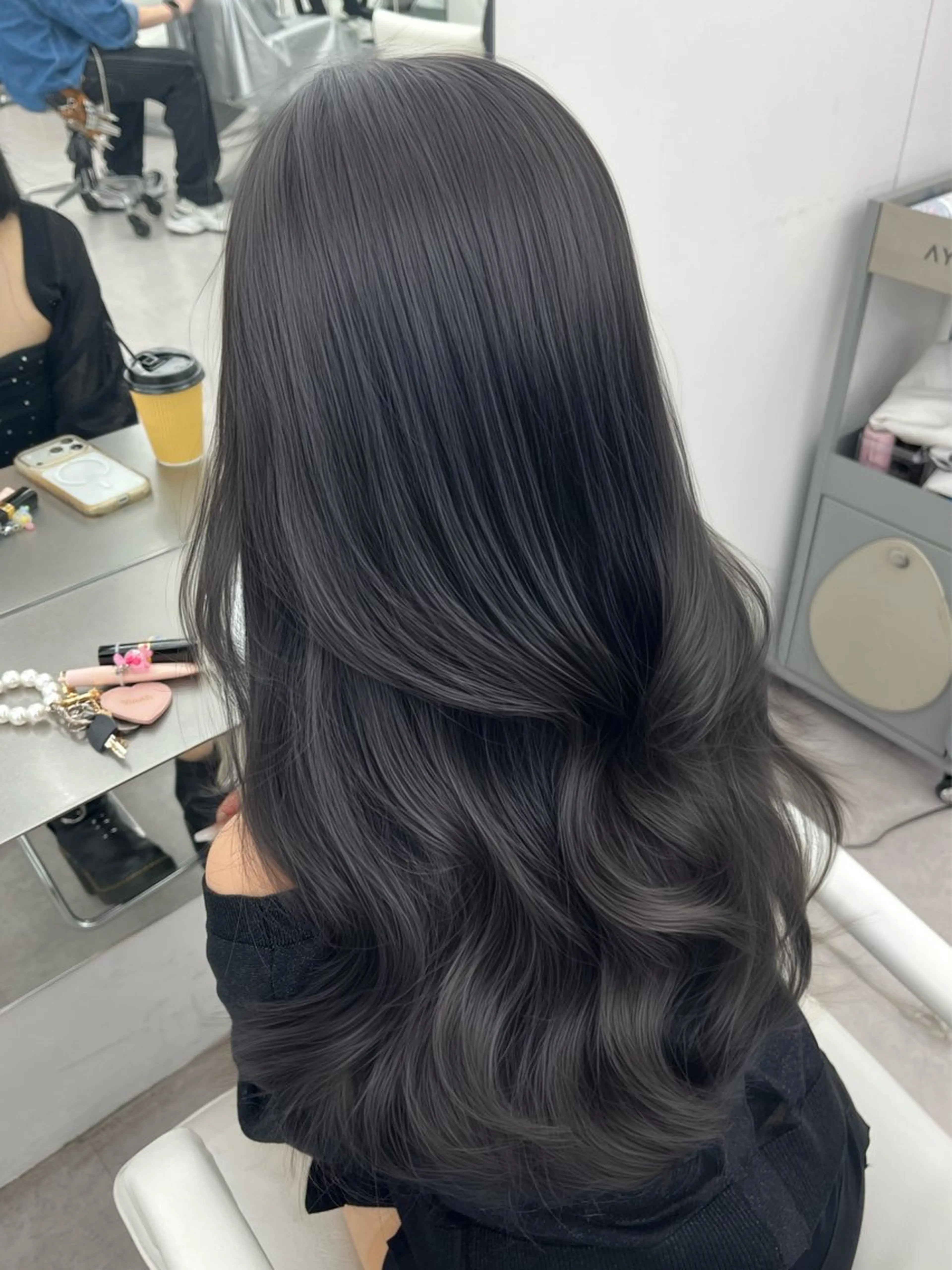 ロング カラー カット ヘアカラー トリートメント レイヤーカット顔周り /アレンジ伊藤彪真のヘアスタイル