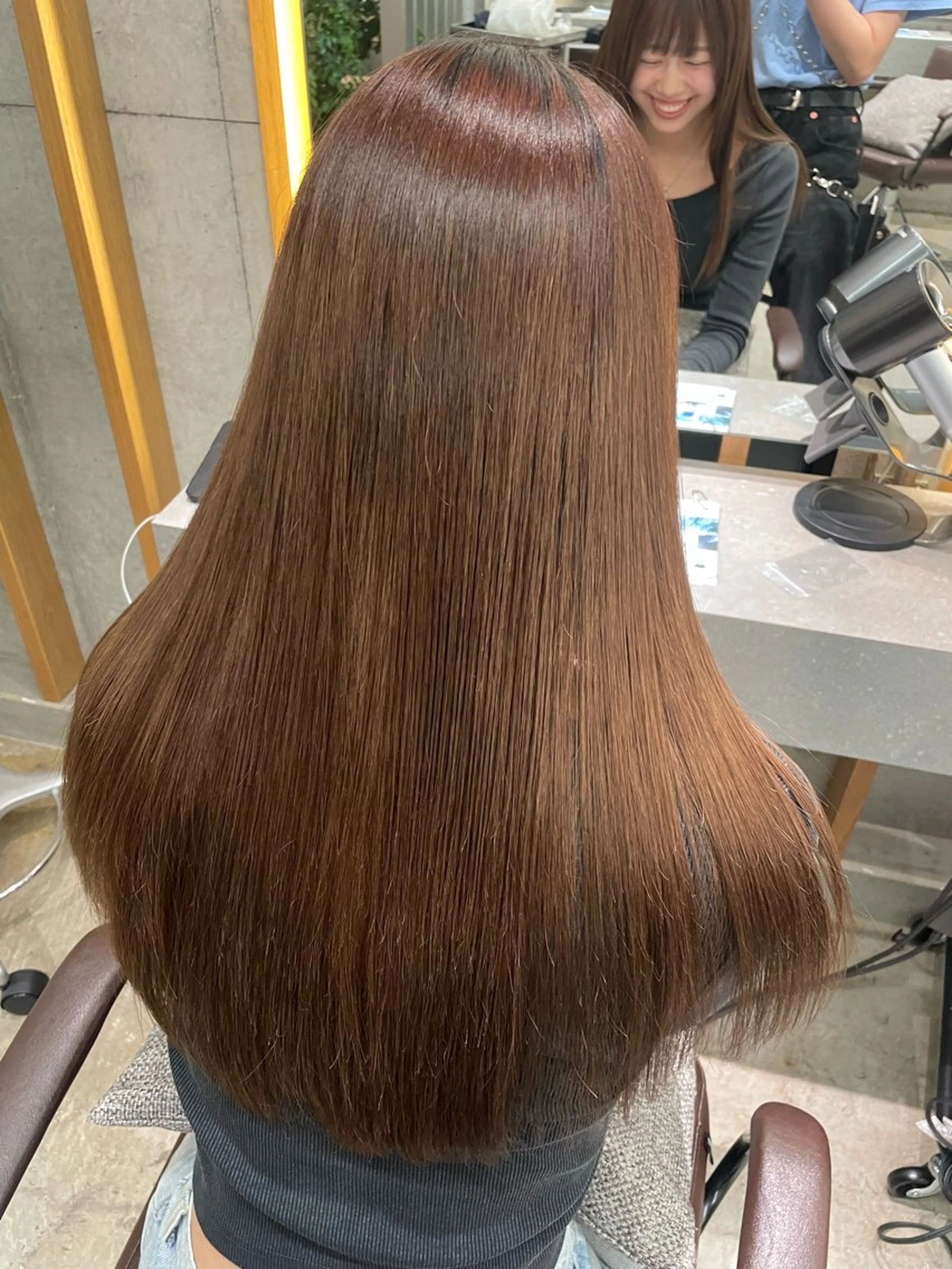 ロング Watanabe Maiのヘアスタイル