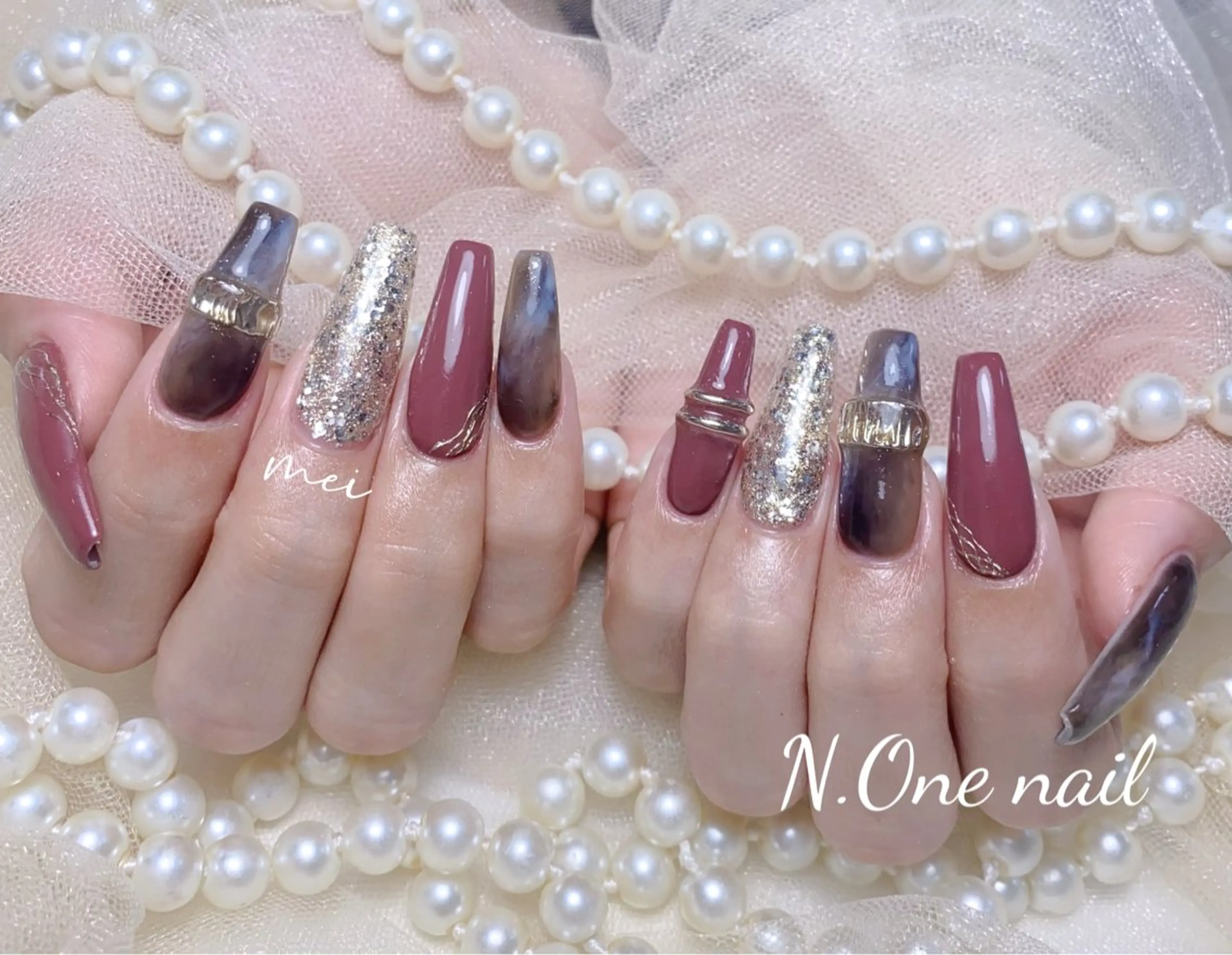 ネイル ハンドネイル N.one minaのネイルデザイン