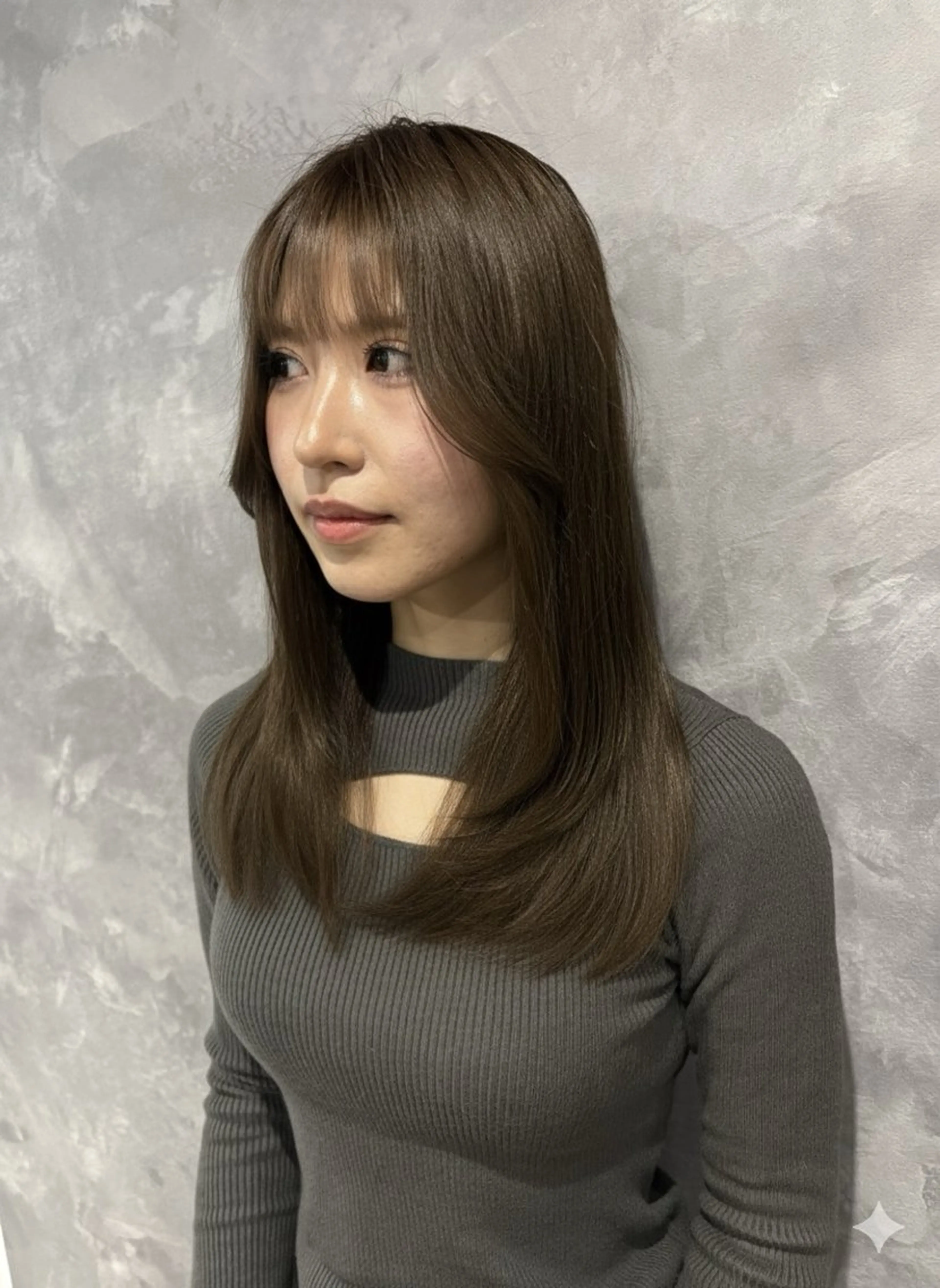 セミロング カラー ブリーチ ケアブリーチ ダブルカラー ブリーチなしカラー エクステ カット ヘアカラー トリートメント nameless髪質 改善ブリーチ心斎橋のヘアスタイル