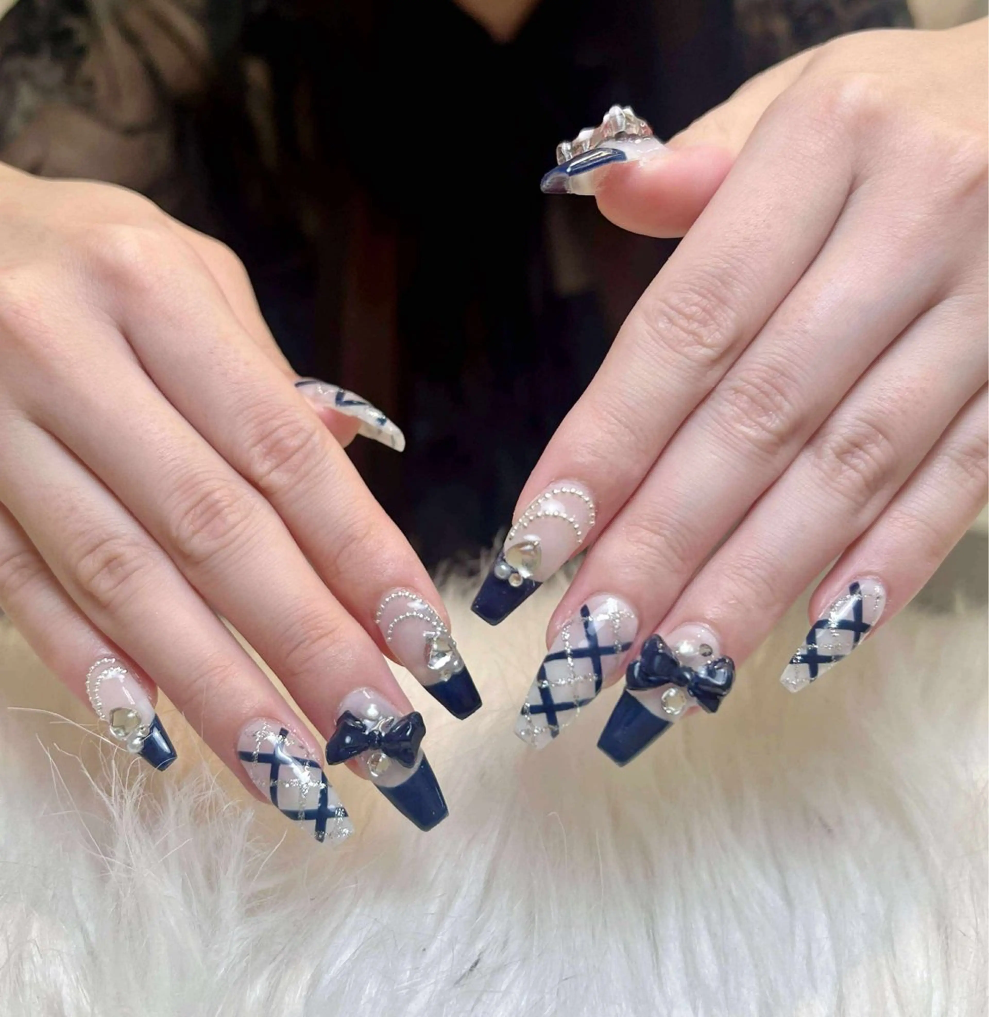 ネイル アートネイル 成人式 ジェルネイル ニュアンスネイル 夏ネイル ハンドネイル Jenn Nail Shinokuboのネイルデザイン