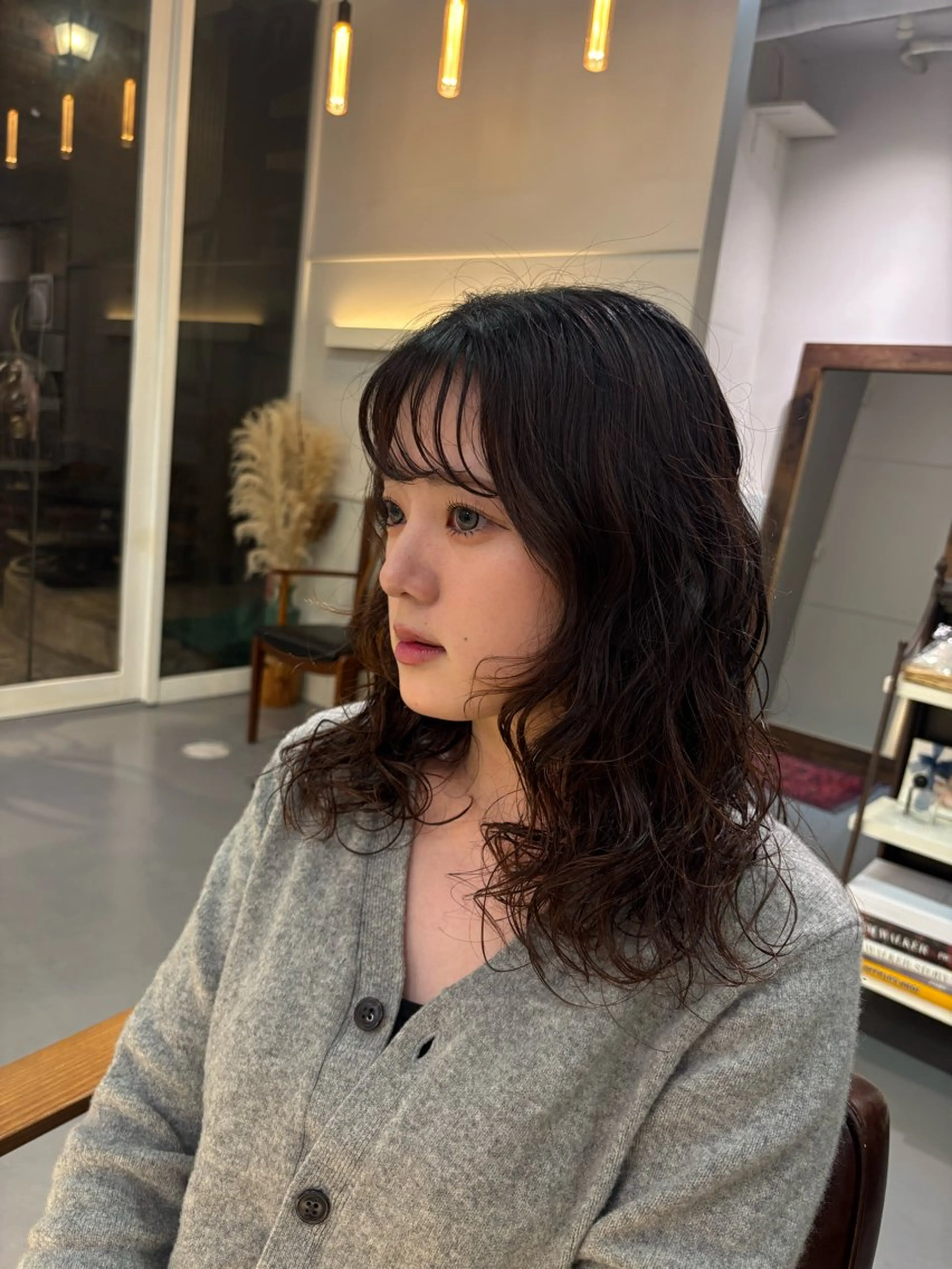 ロング パーマ ooitヨシダ ミナミのヘアスタイル