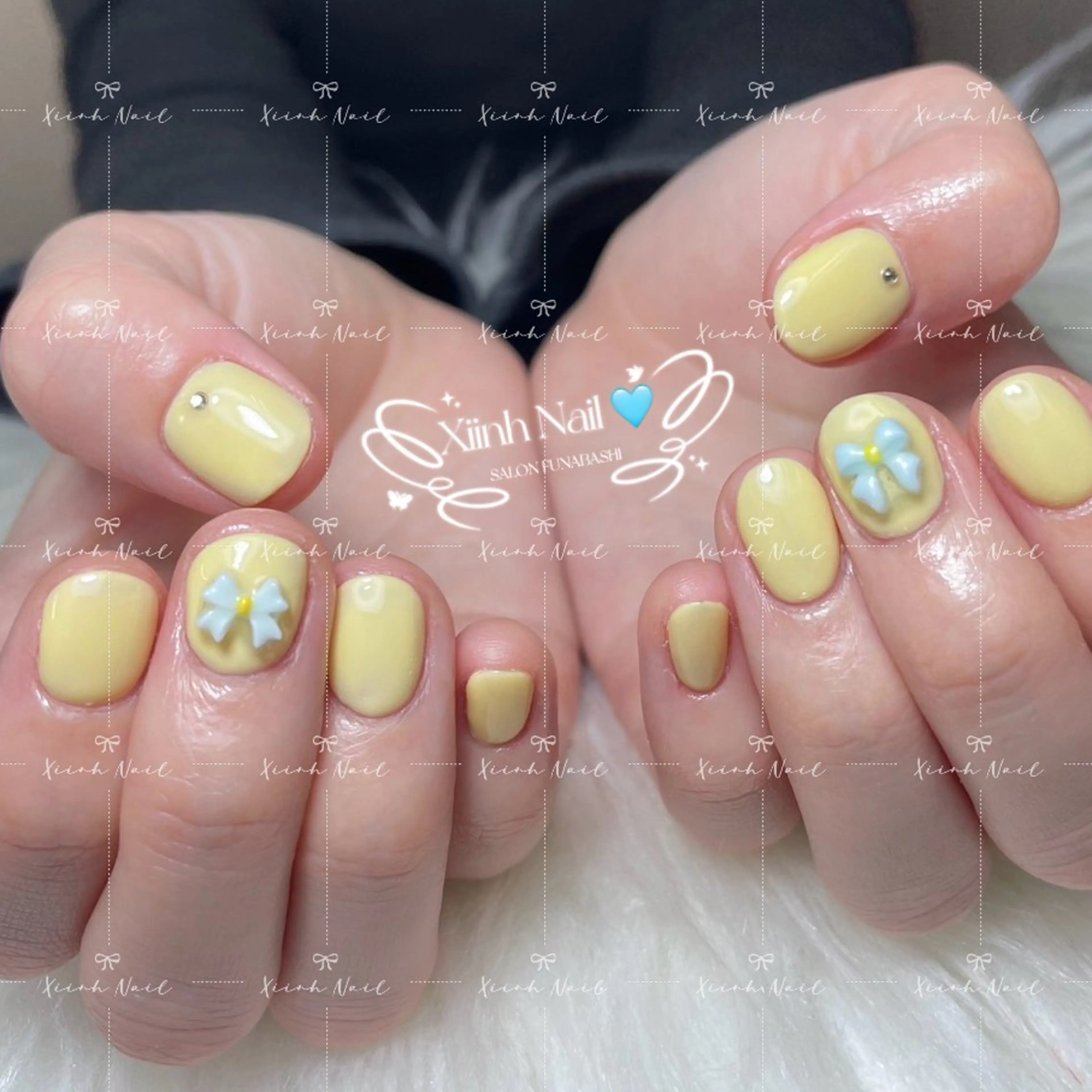 ネイル チークネイル 桜ネイル 長さ出し フットネイル ジェルネイル ハンドネイル XIINH NAIL SALONのネイルデザイン