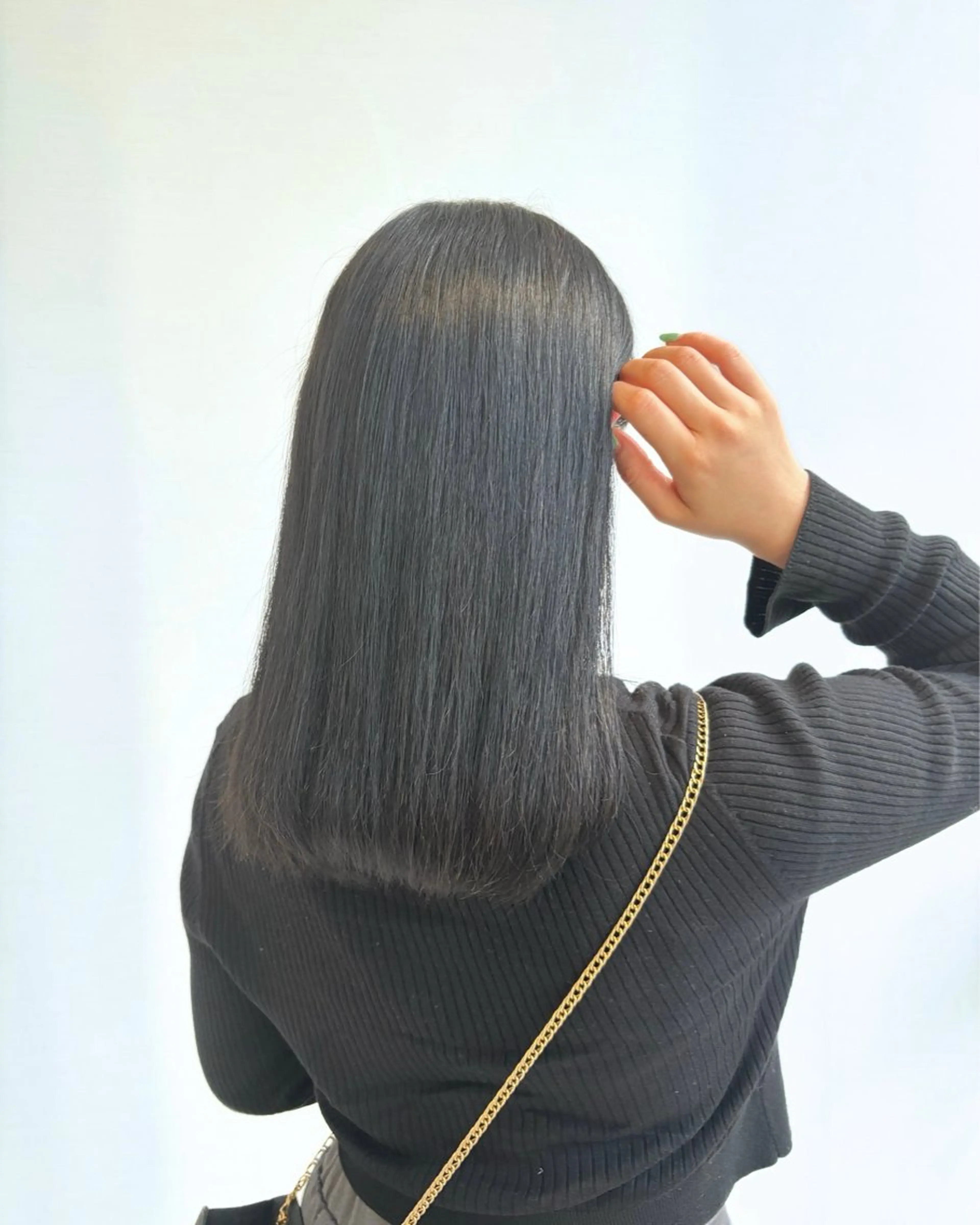 カラー ヘアカラー トリートメント 🫒🫒ブリーチなし 艶カラー🫒ヤマシロのヘアスタイル