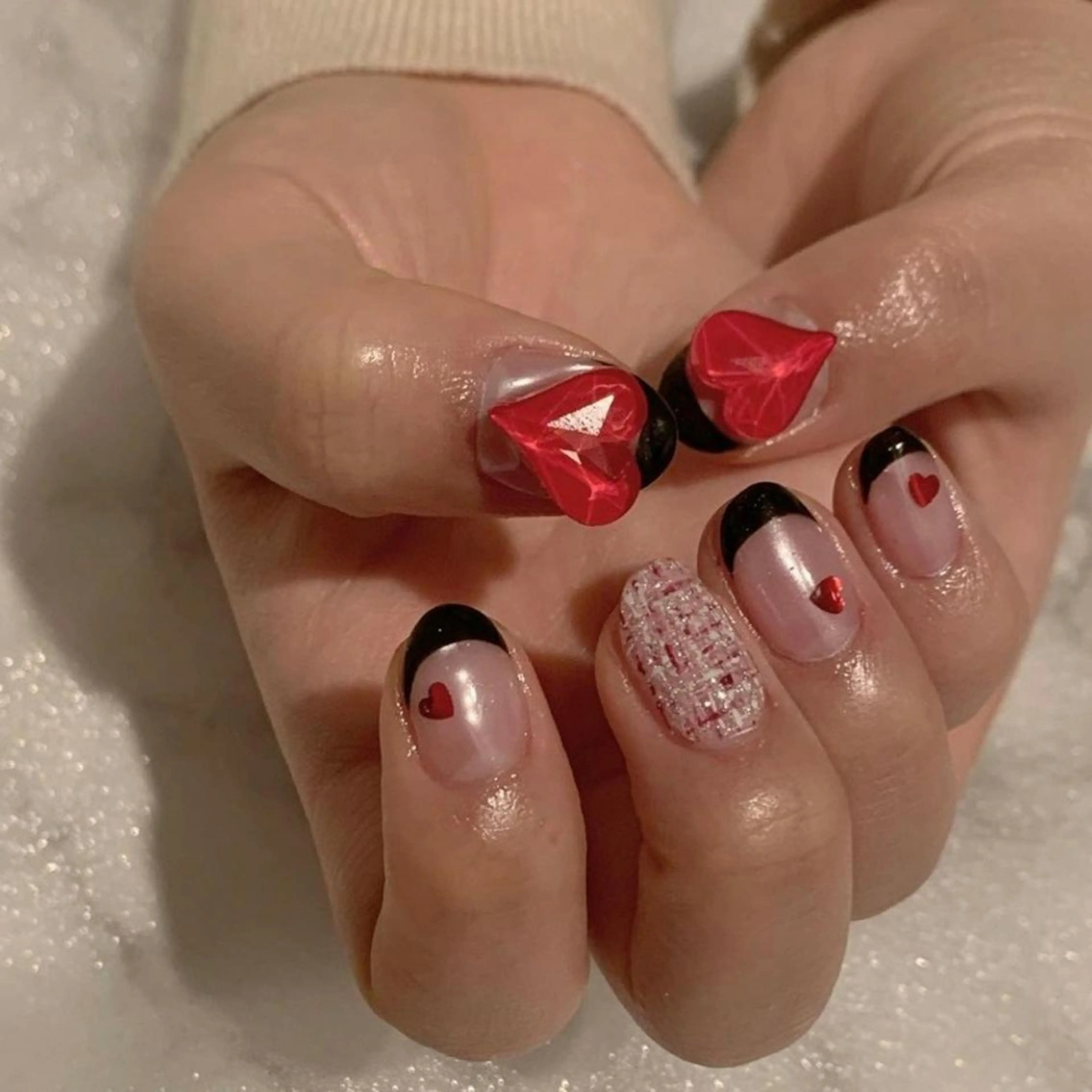ネイル ハンドネイル ハンドケア lylynail YUUKAのネイルデザイン