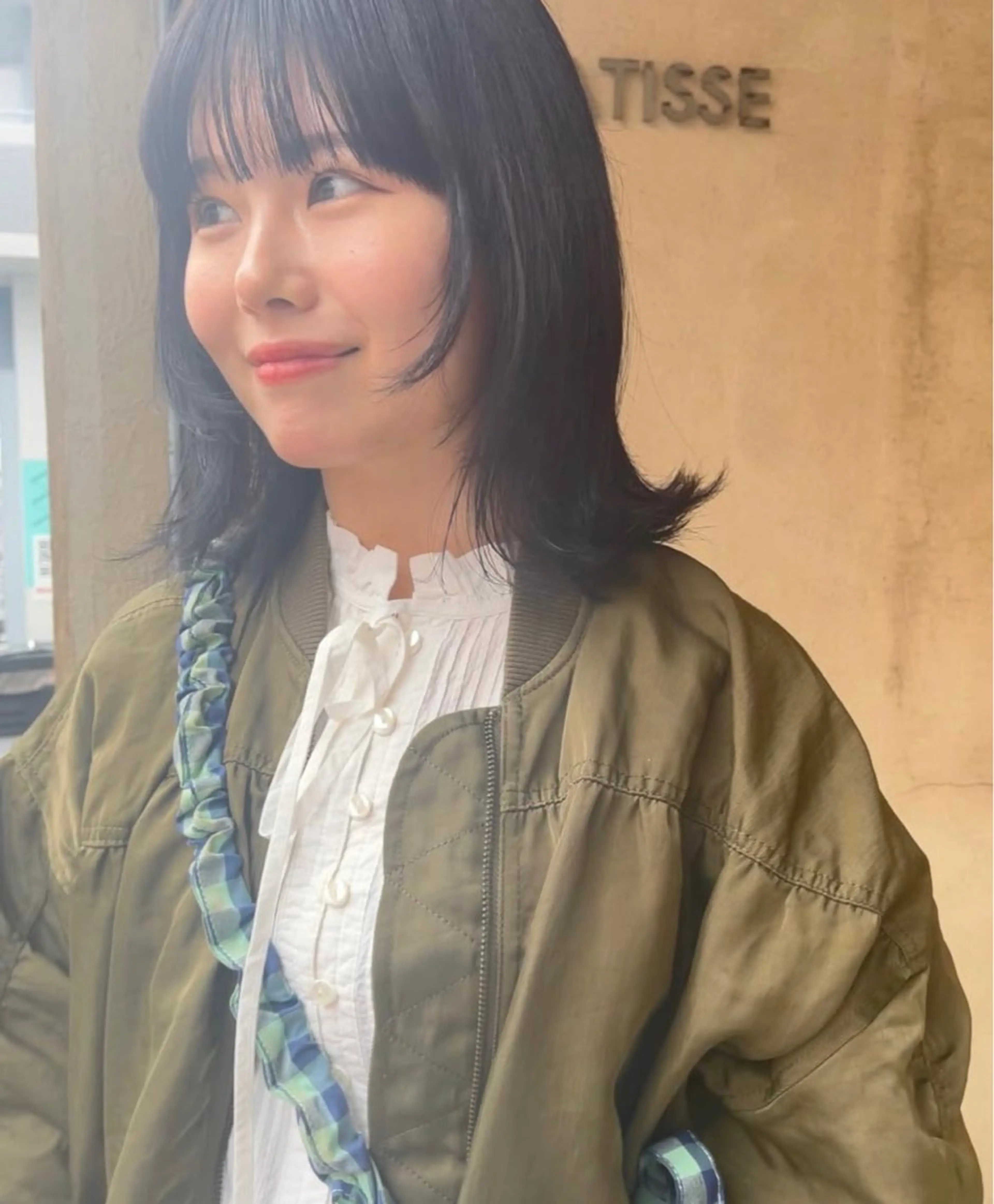 ワンカラー+前髪顔周りカット🎀💛⚠️詳細をご確認ください！の写真