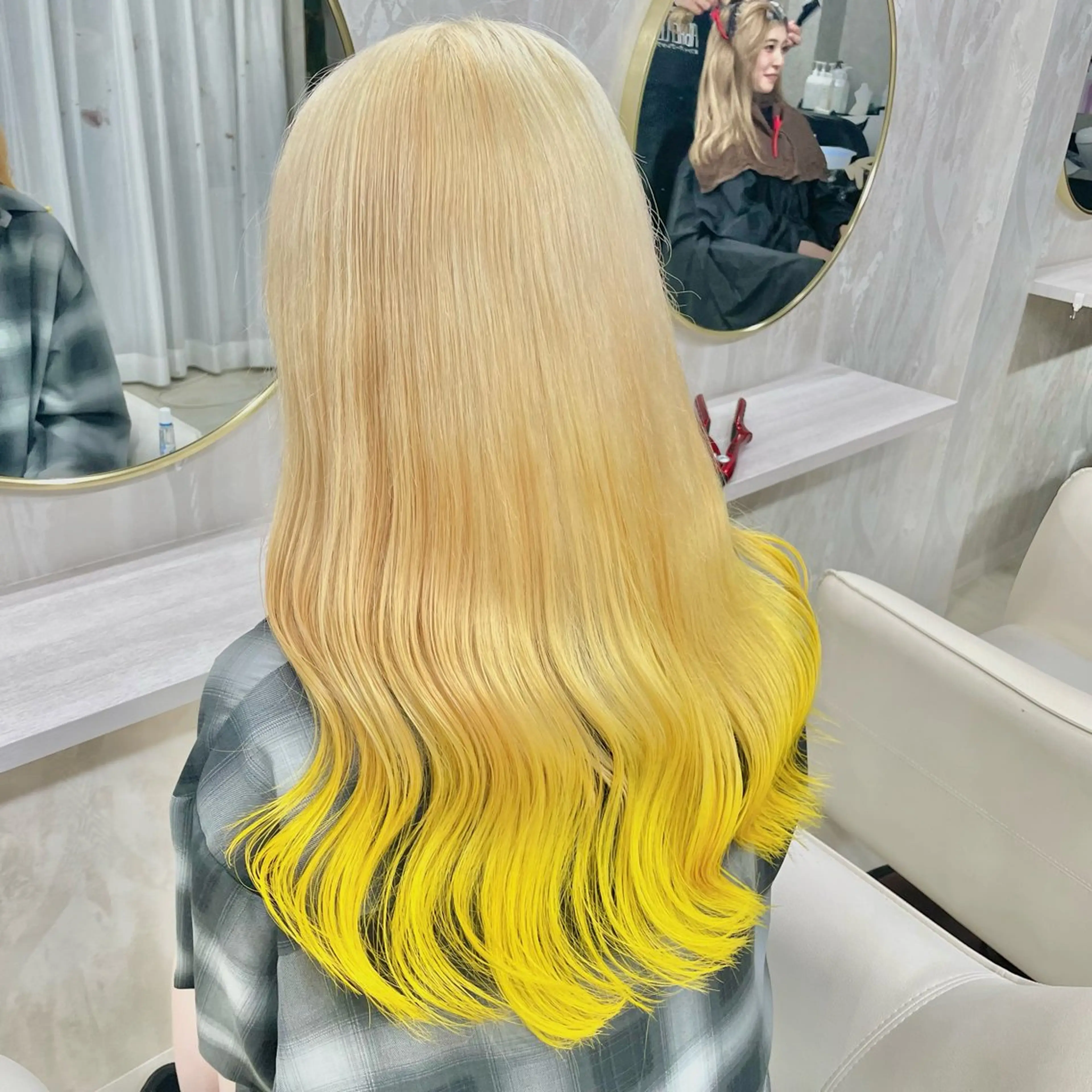 ロング ヘアカラー トリートメント 🌟ハイトーン/ボブ /RYOJU🌟のヘアスタイル