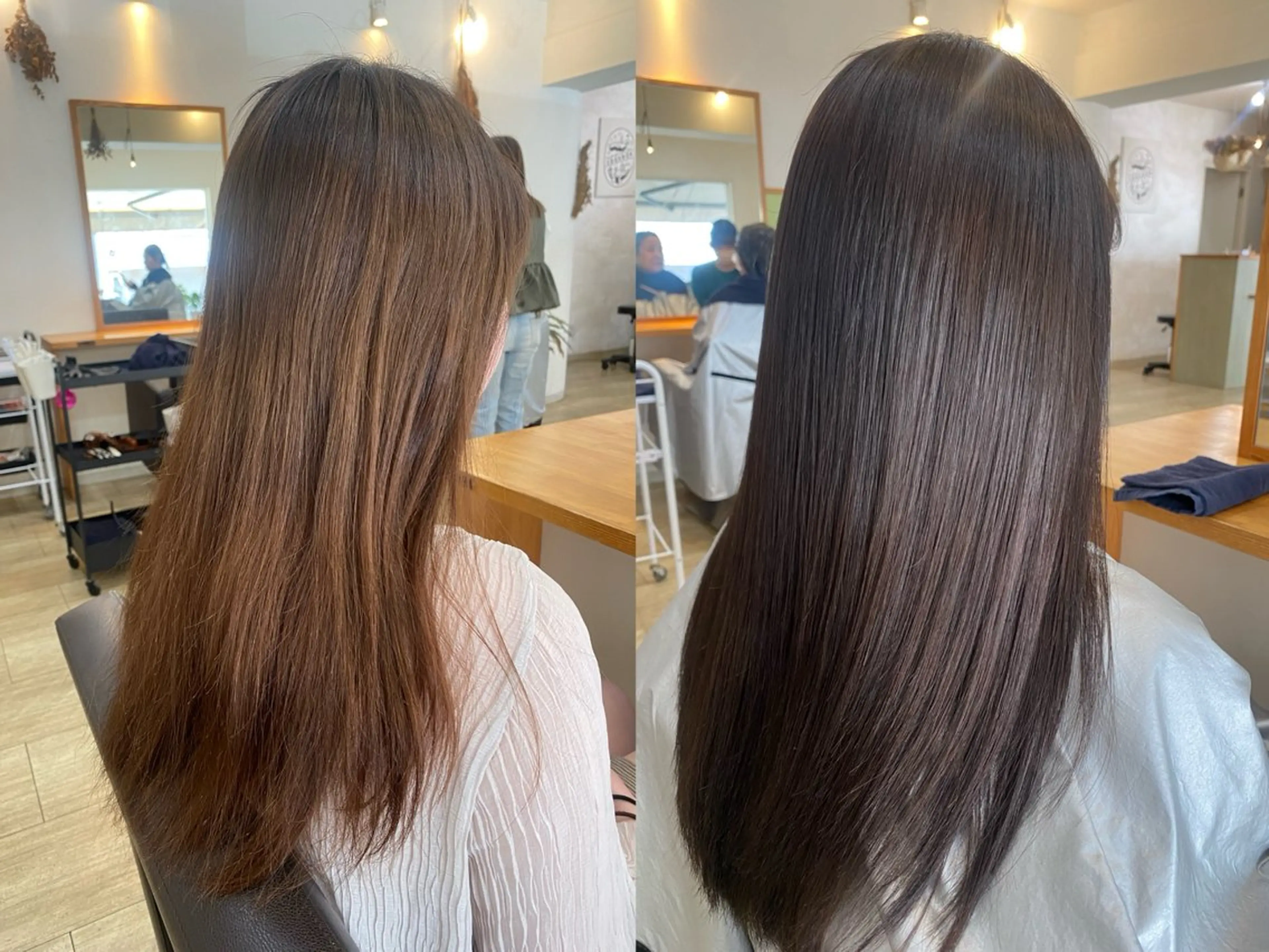 ロング カラー 和歌山髪質改善 那須優太のヘアスタイル