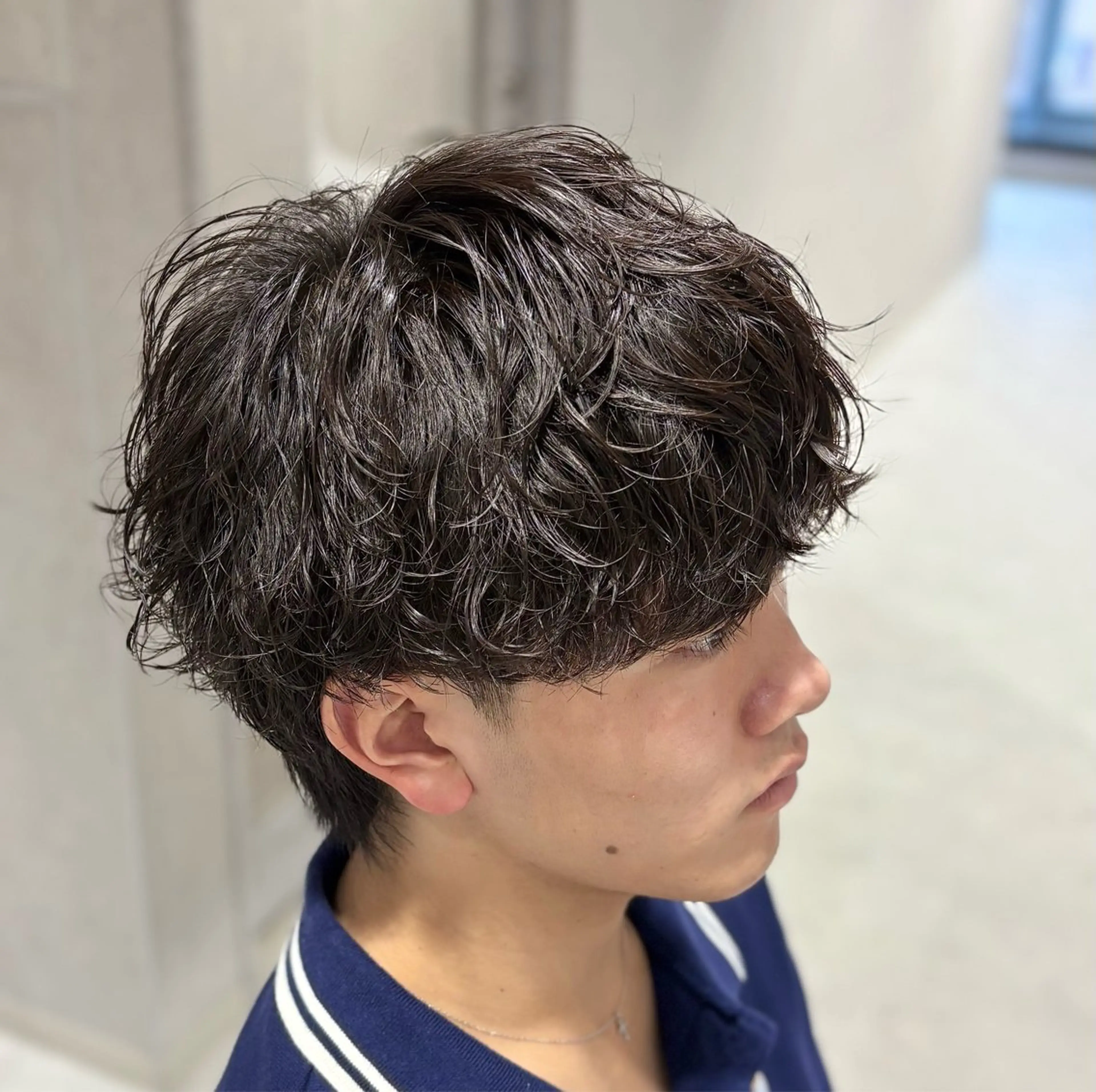 ショート パーマ メンズ 【メンズ特化】 池田大成✂︎のヘアスタイル