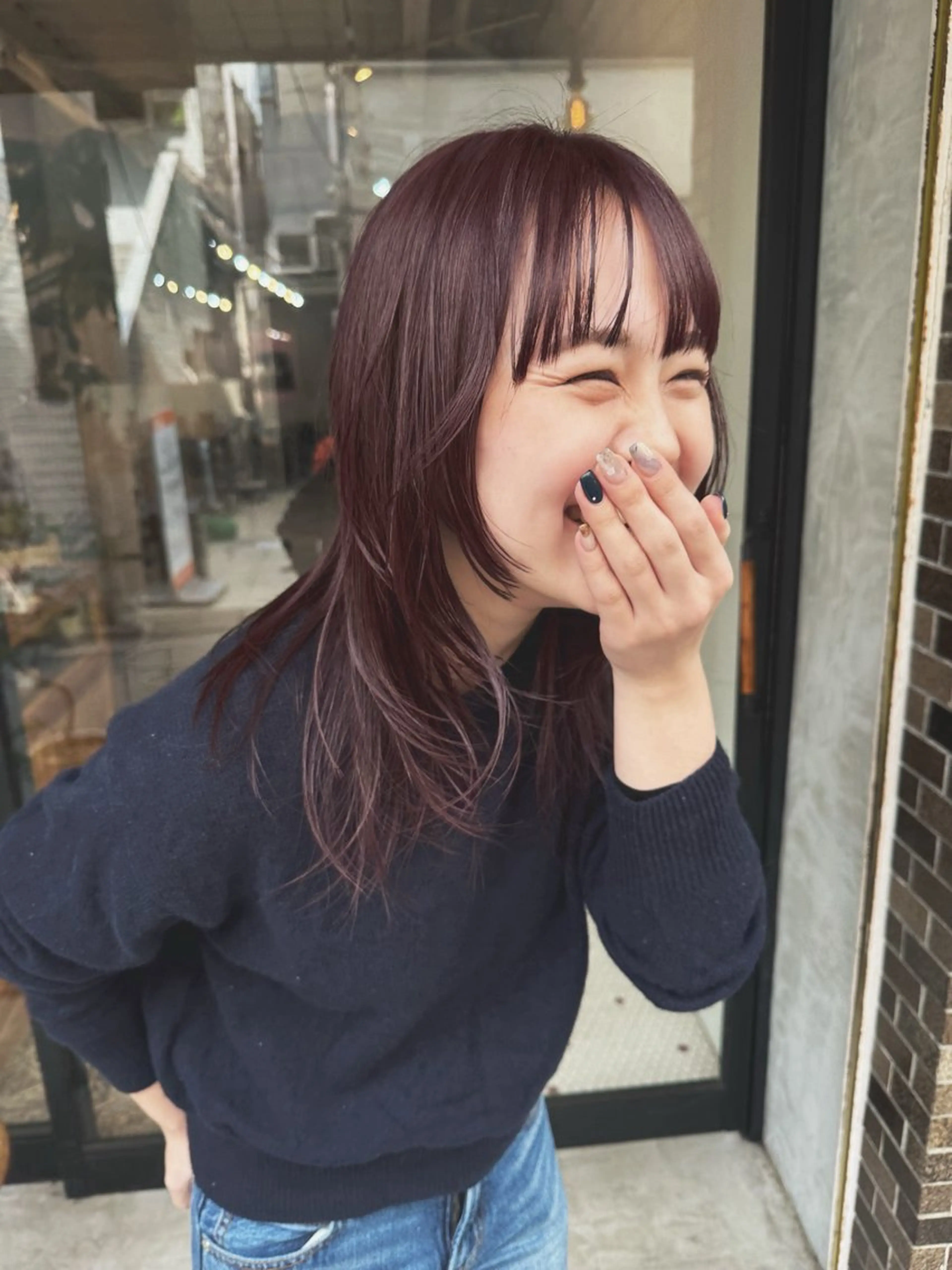 ミディアム honoka ikegamiのヘアスタイル