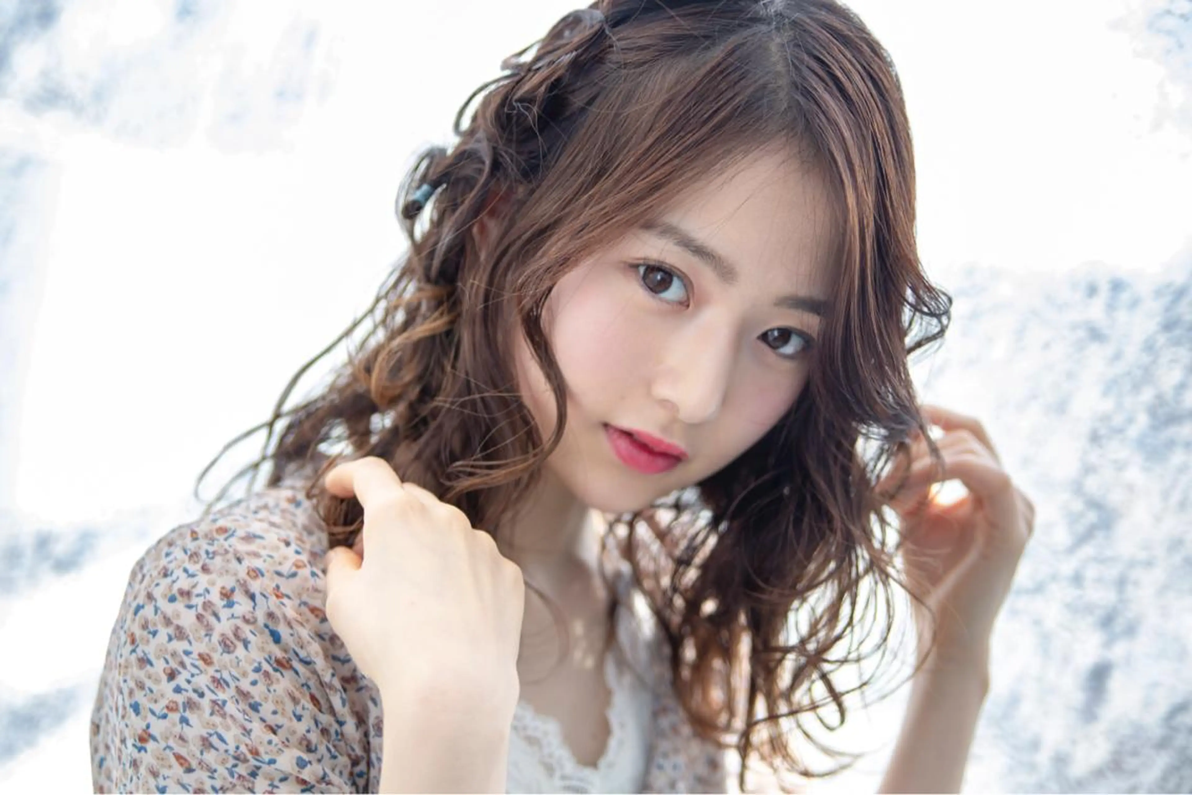 セミロング ヘアアレンジ Re:ta Hair 飯田淳平のヘアスタイル