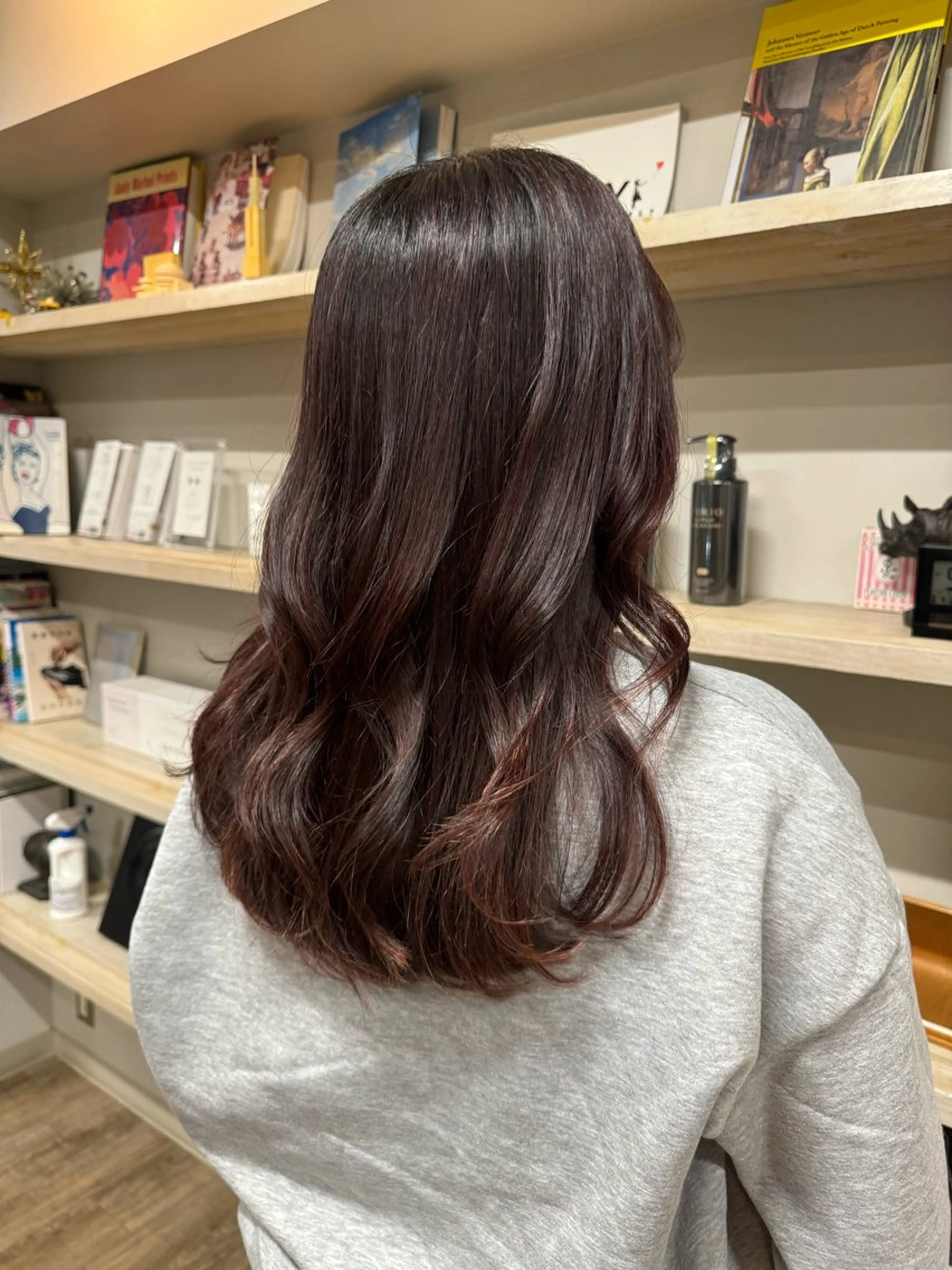 セミロング カット や ぎ /似合わせ カラー/神戸美容室のヘアスタイル