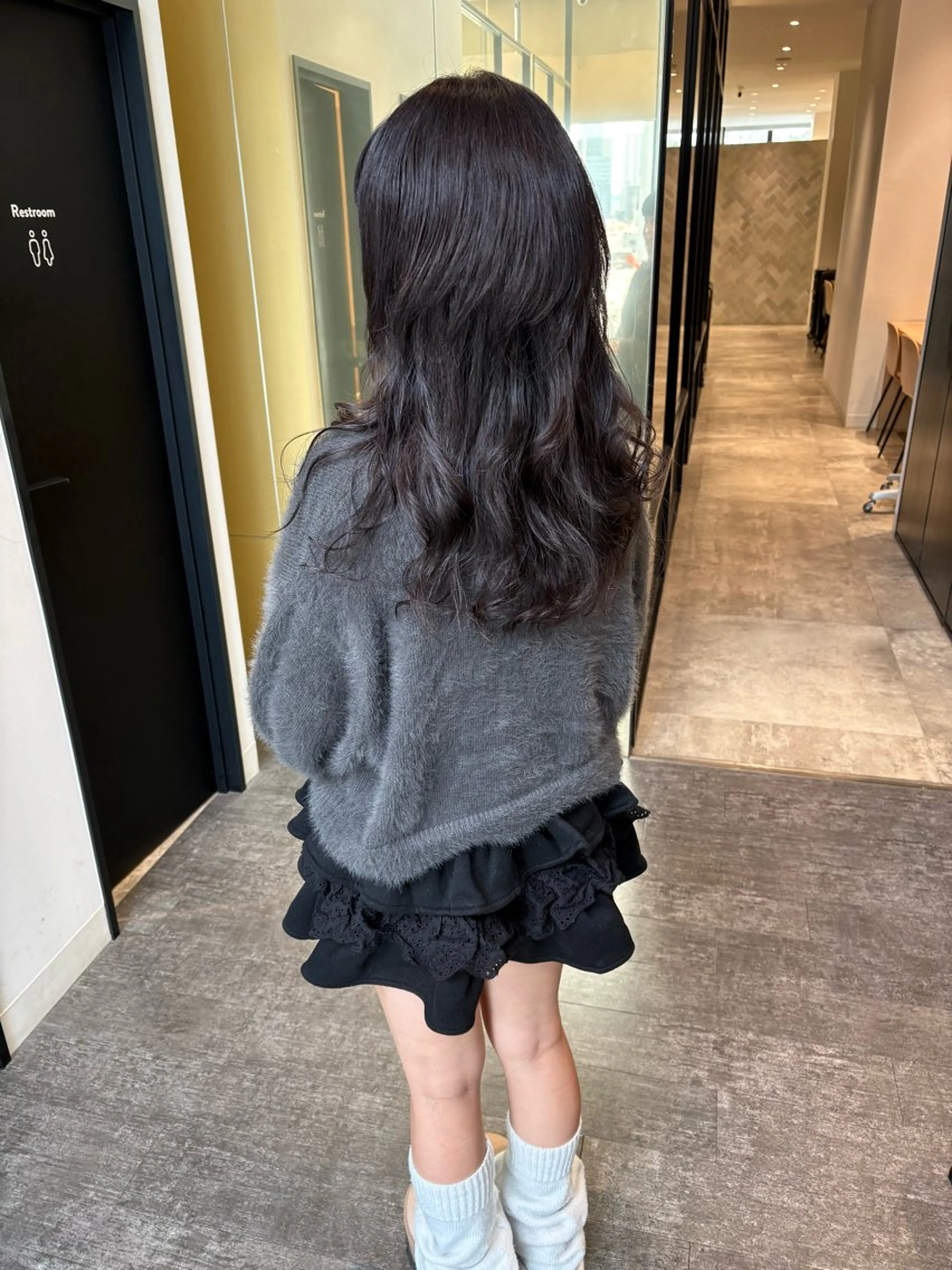 ロング カラー カット ヘアカラー トリートメント mao ｜ 柔らか艶カラー🫧のヘアスタイル