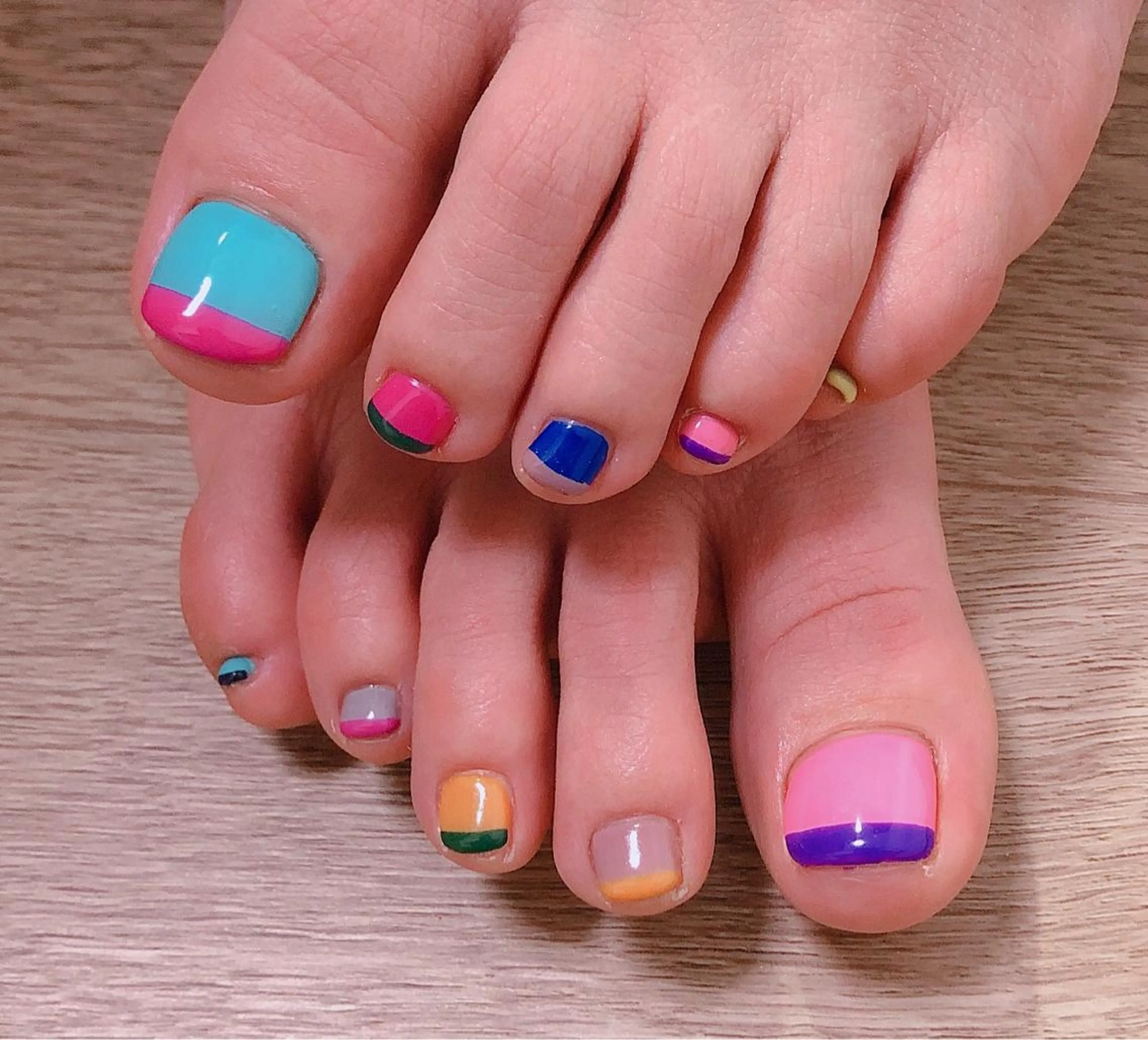 ネイル フットネイル Riz nailのネイルデザイン