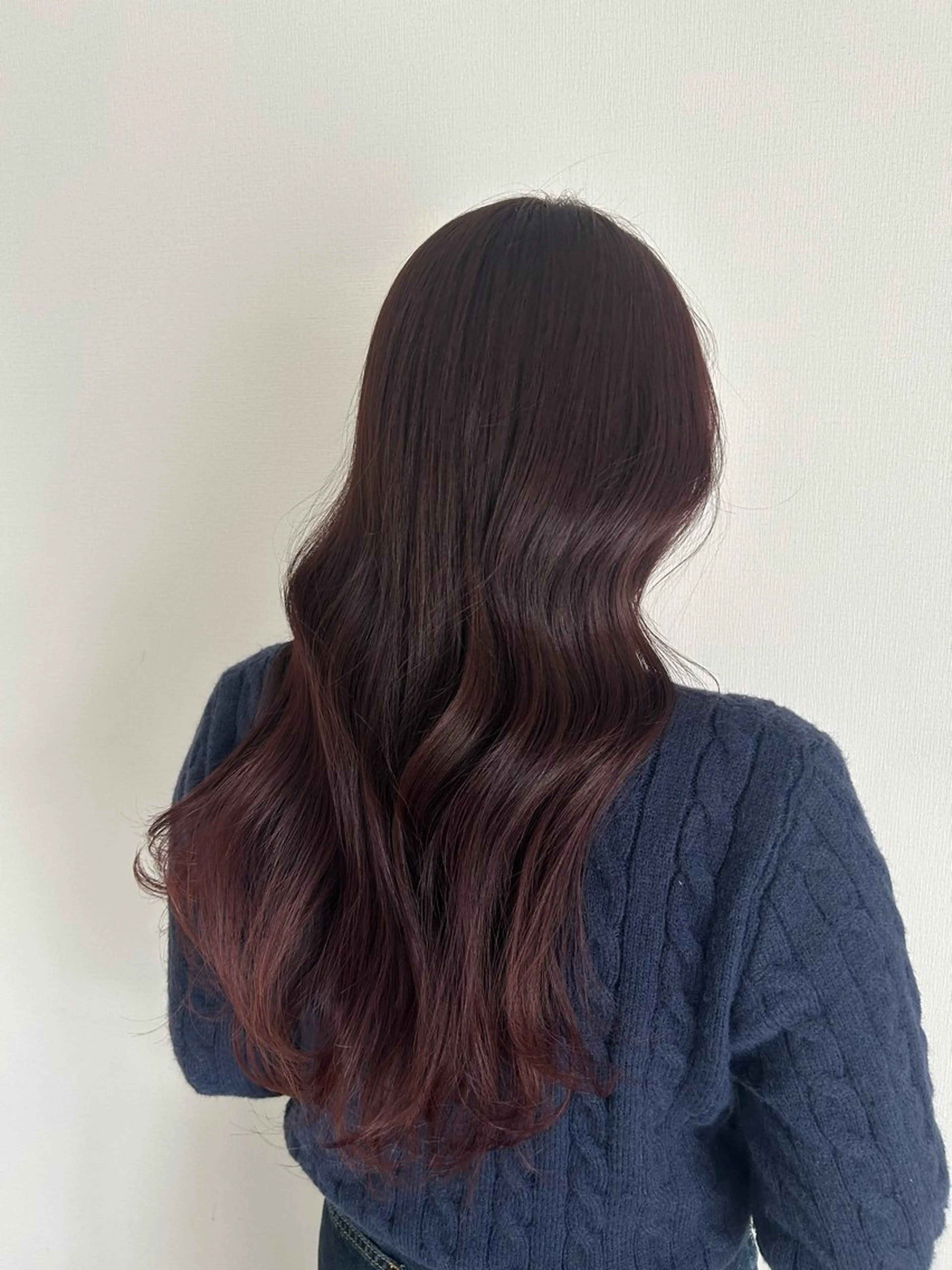 ロング カラー カット ヘアカラー トリートメント 小澤 一稀のヘアスタイル