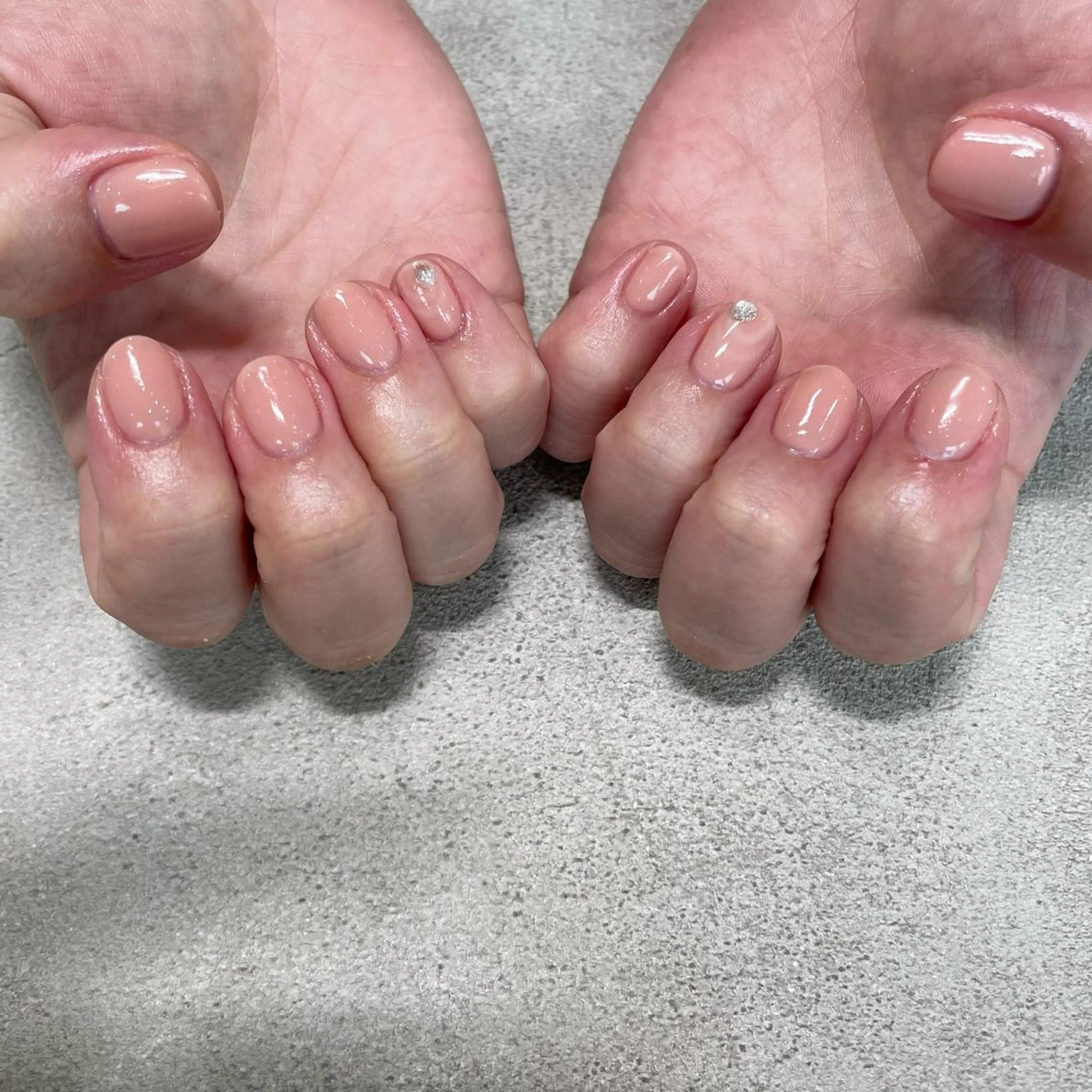 ネイル アートネイル ワンカラーネイル ｵｵﾀｹ ﾚｲﾅのネイルデザイン