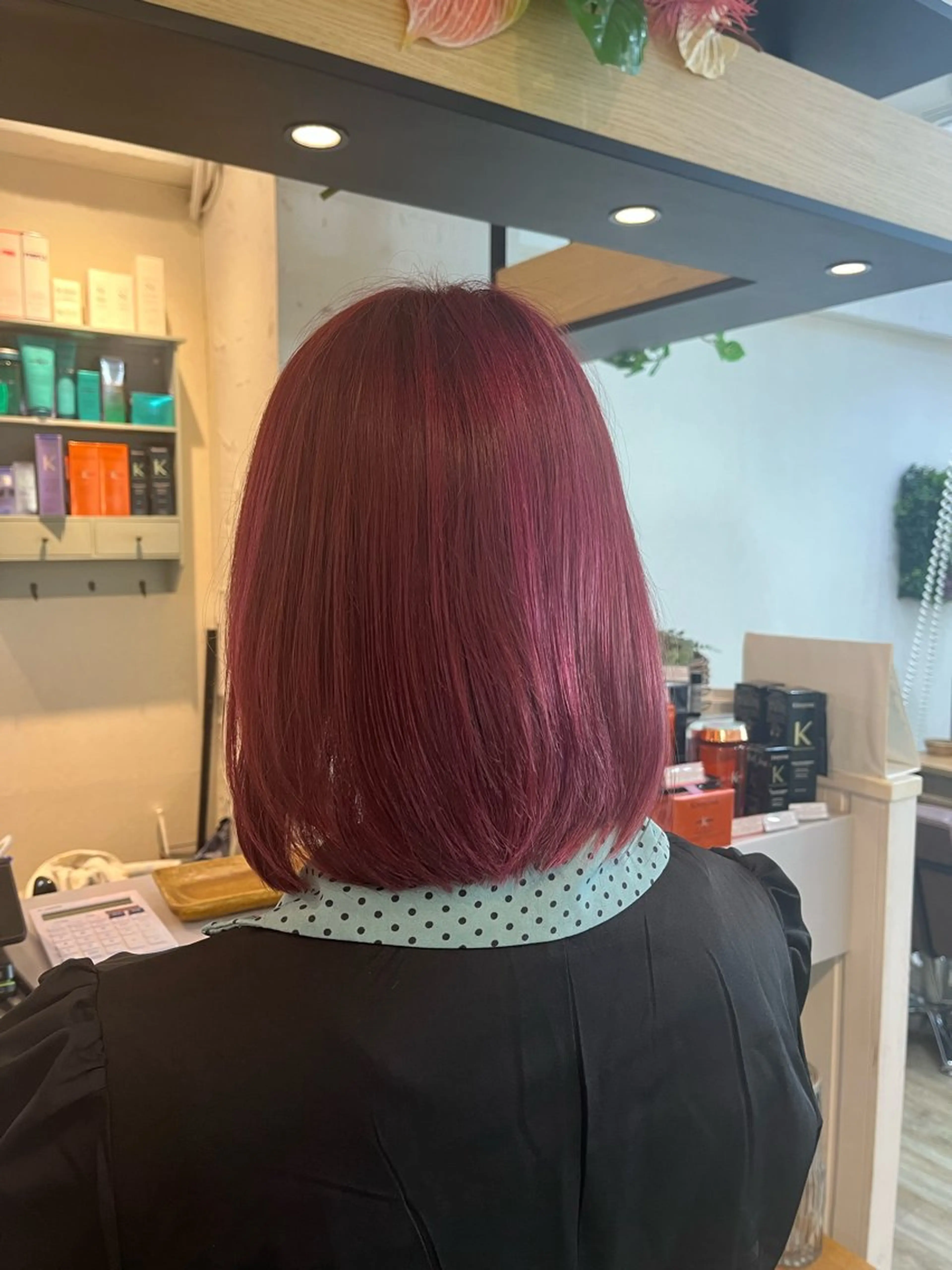 ミディアム 🫧透ける艶髪🫧/ 🎀yukako🎀のヘアスタイル