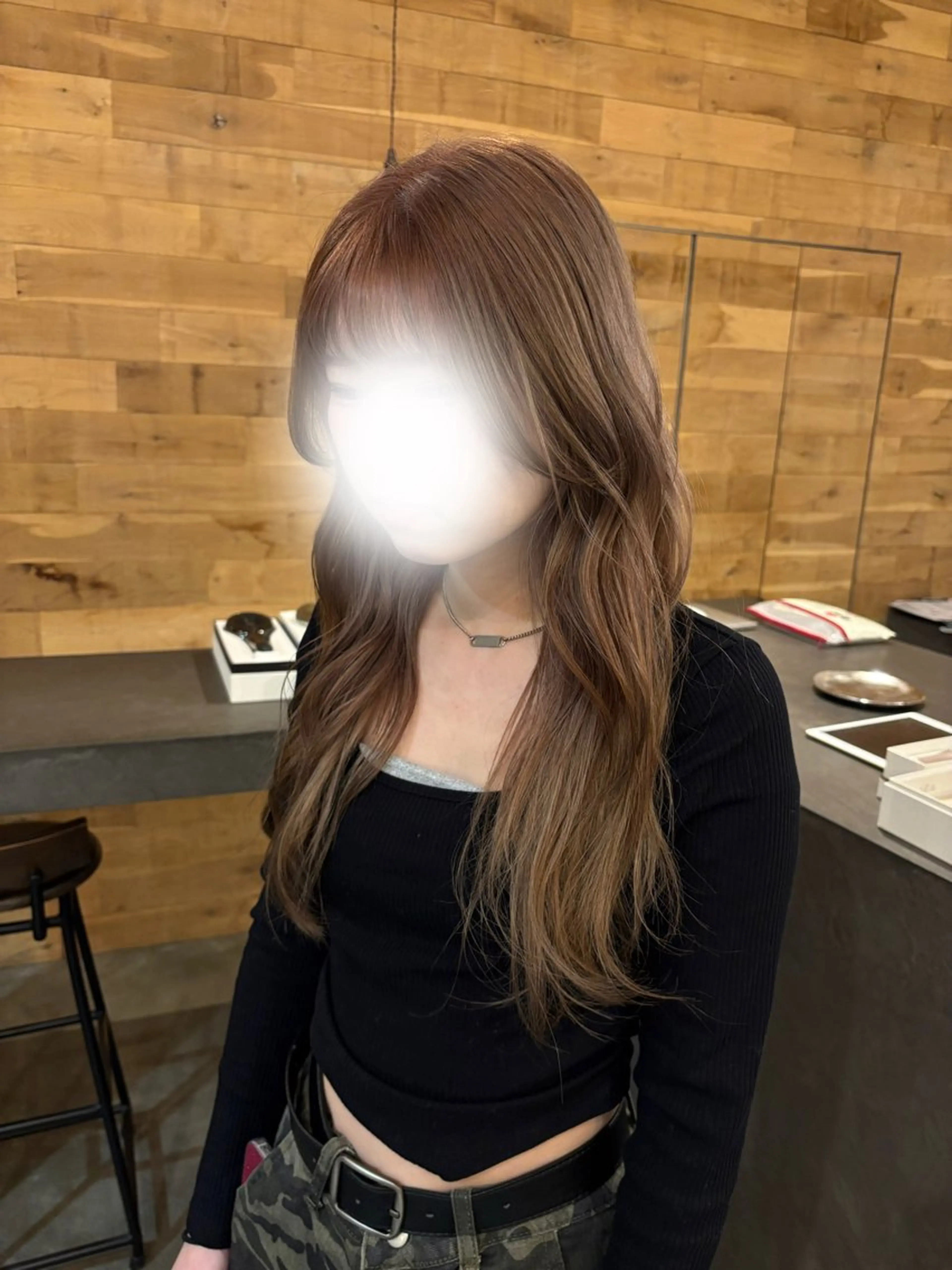 ロング 工藤 璃乃 /ぱつっとボブのヘアスタイル