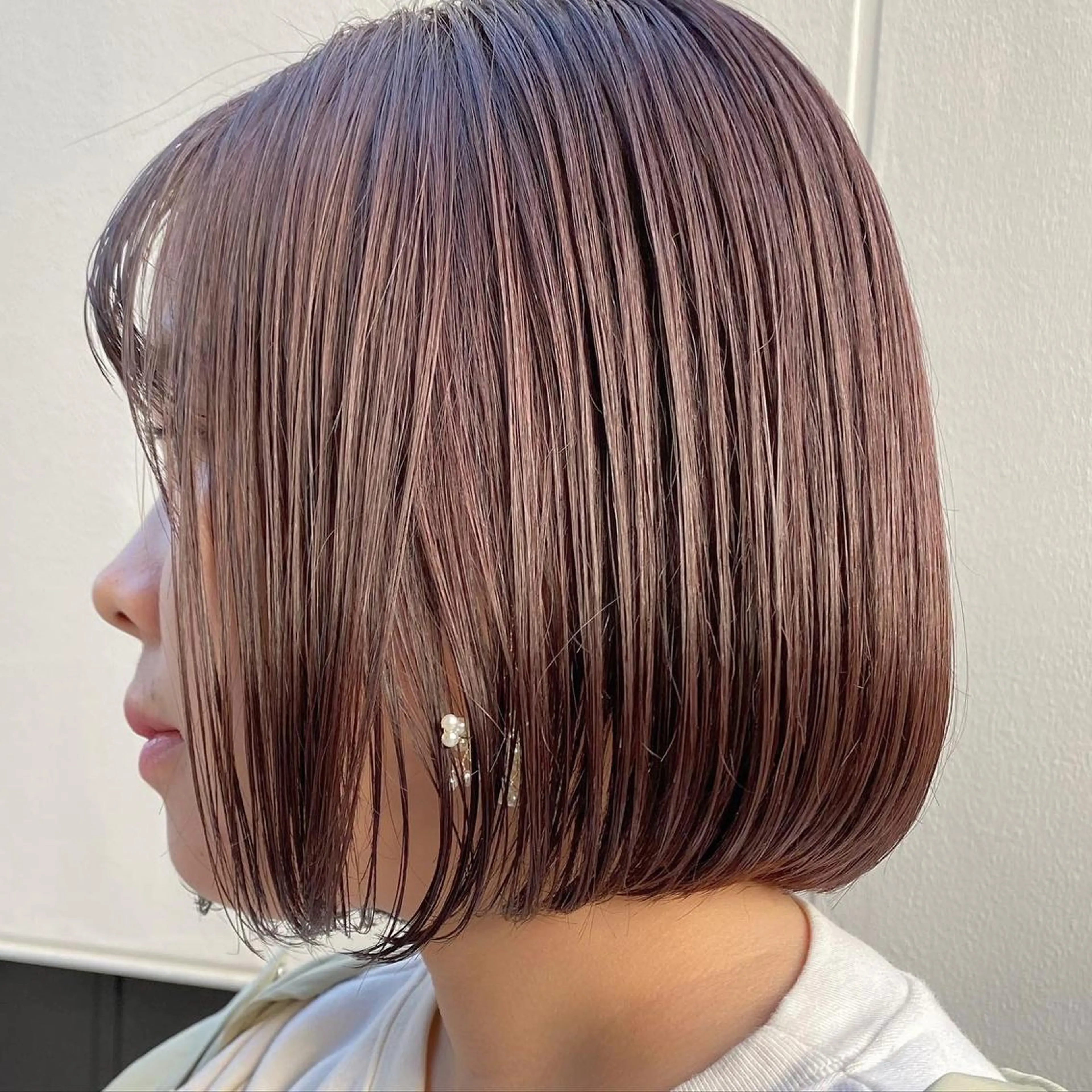 ショート カラー ヘアアレンジ ヘアカラー トリートメント 【代表】 たき〜のヘアスタイル