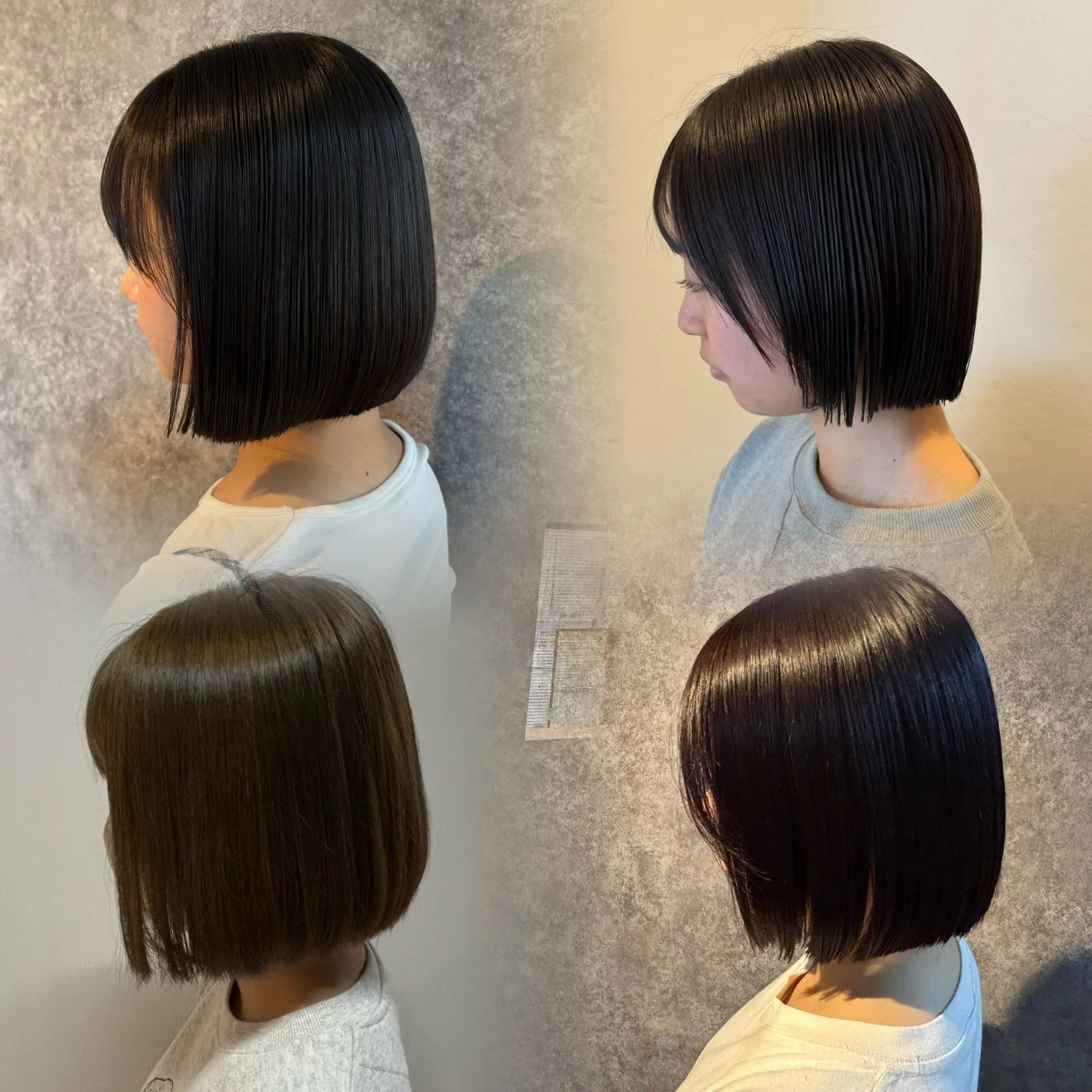 ショート レディースレイヤー× 透明感カラー/紗彩のヘアスタイル