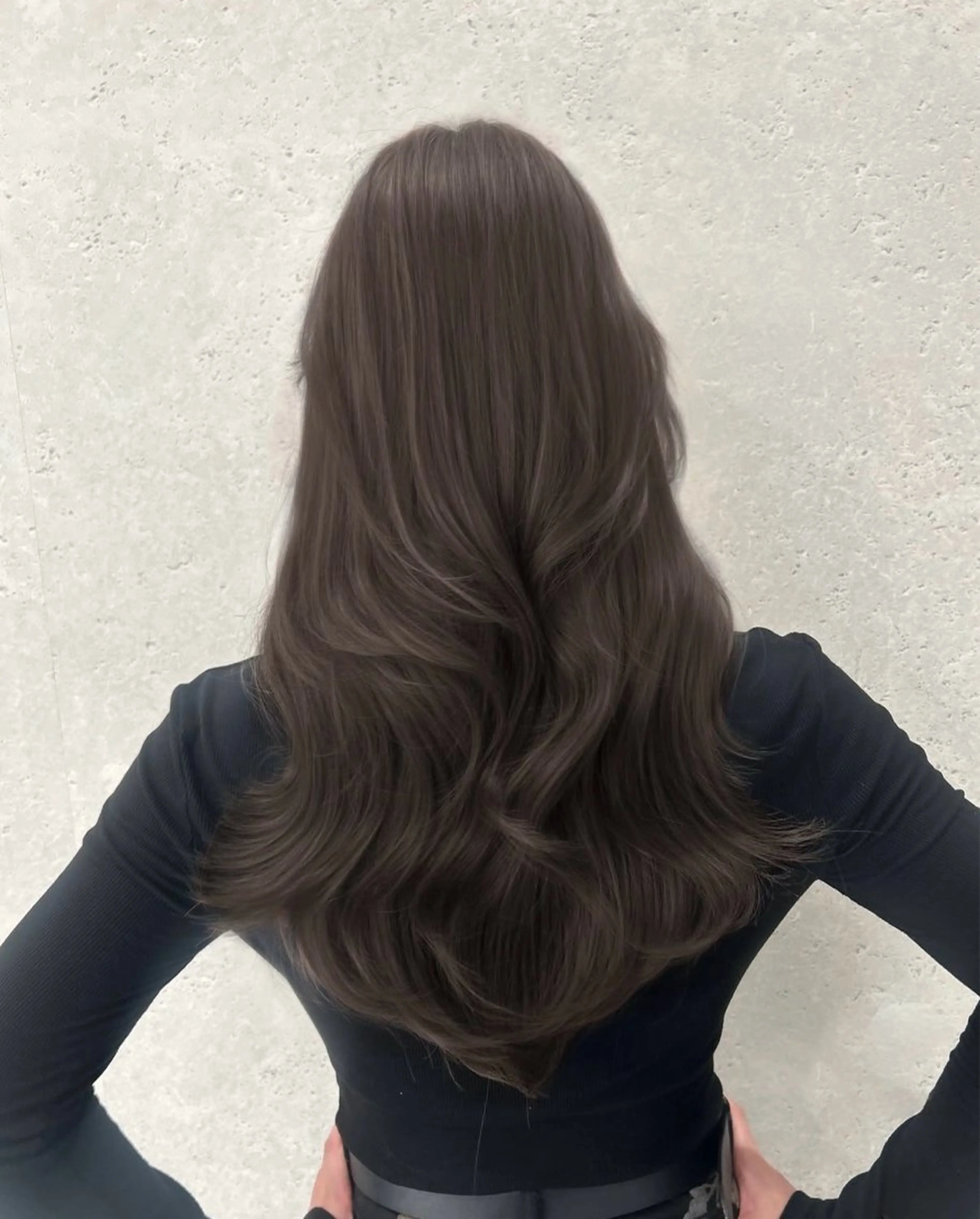 ロング カラー カット Mayu まゆのヘアスタイル