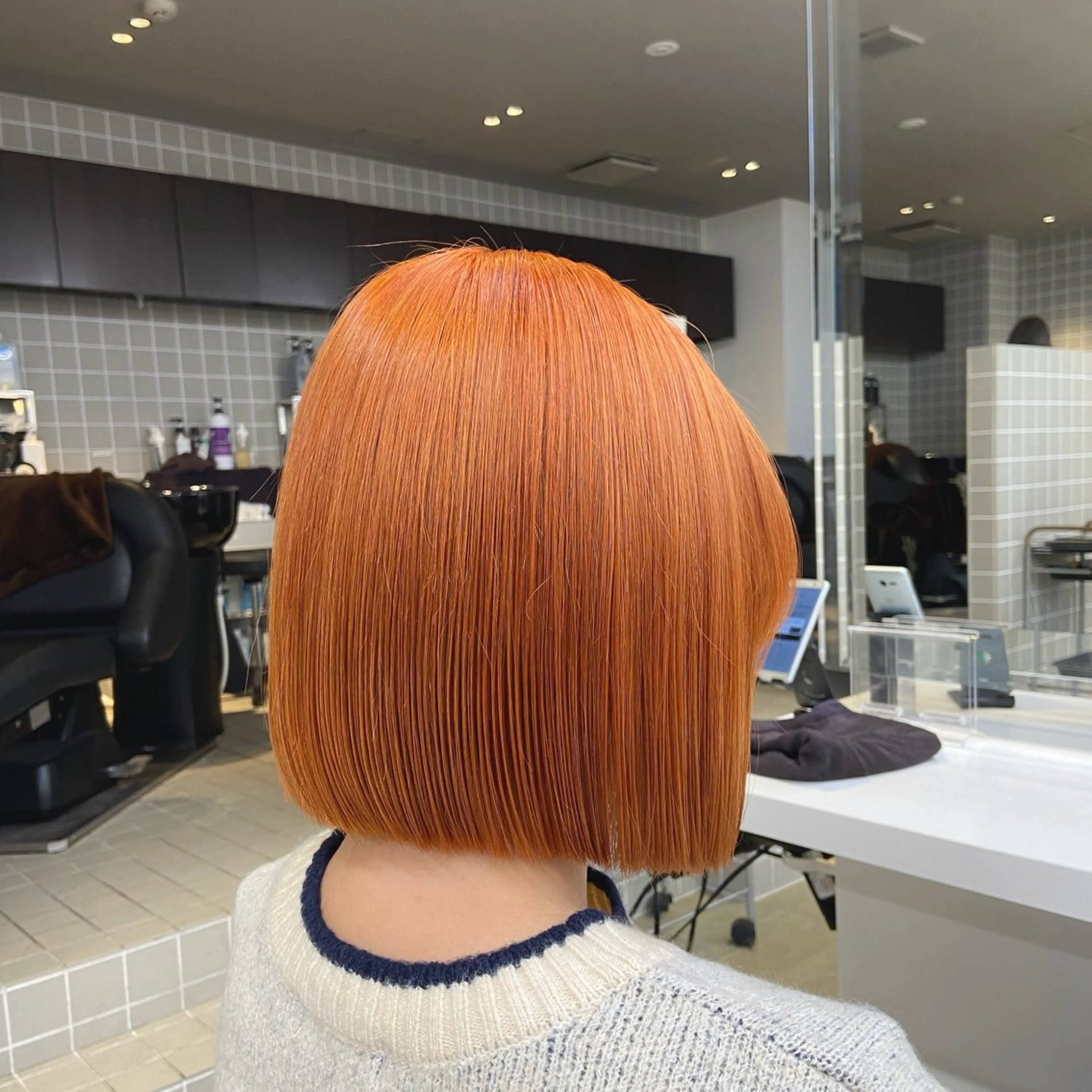 ショート カラー ヘアアレンジ Over hair_ misakiのヘアスタイル