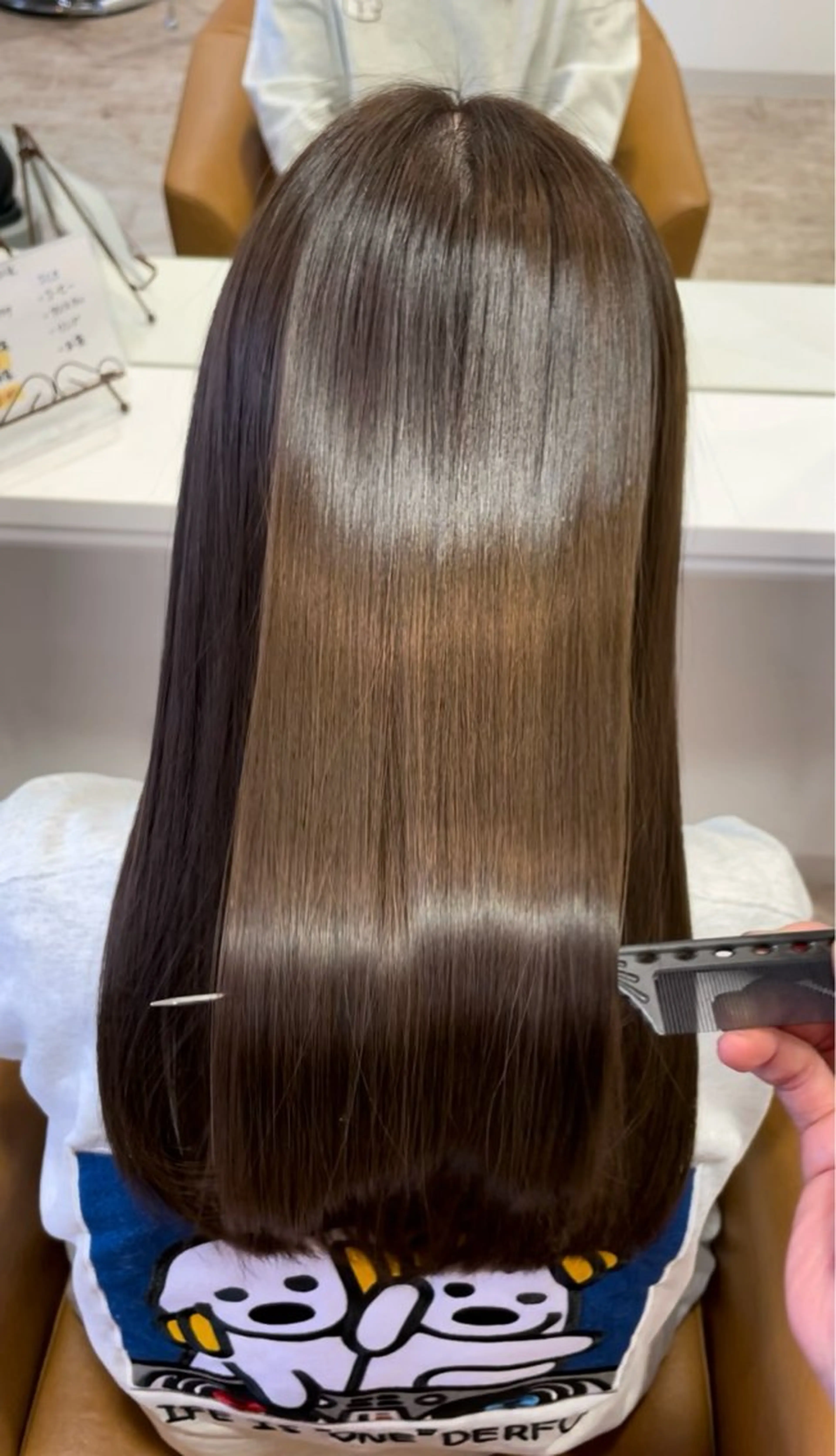 ロング ボブ/艶髪 soleilrukaのヘアスタイル