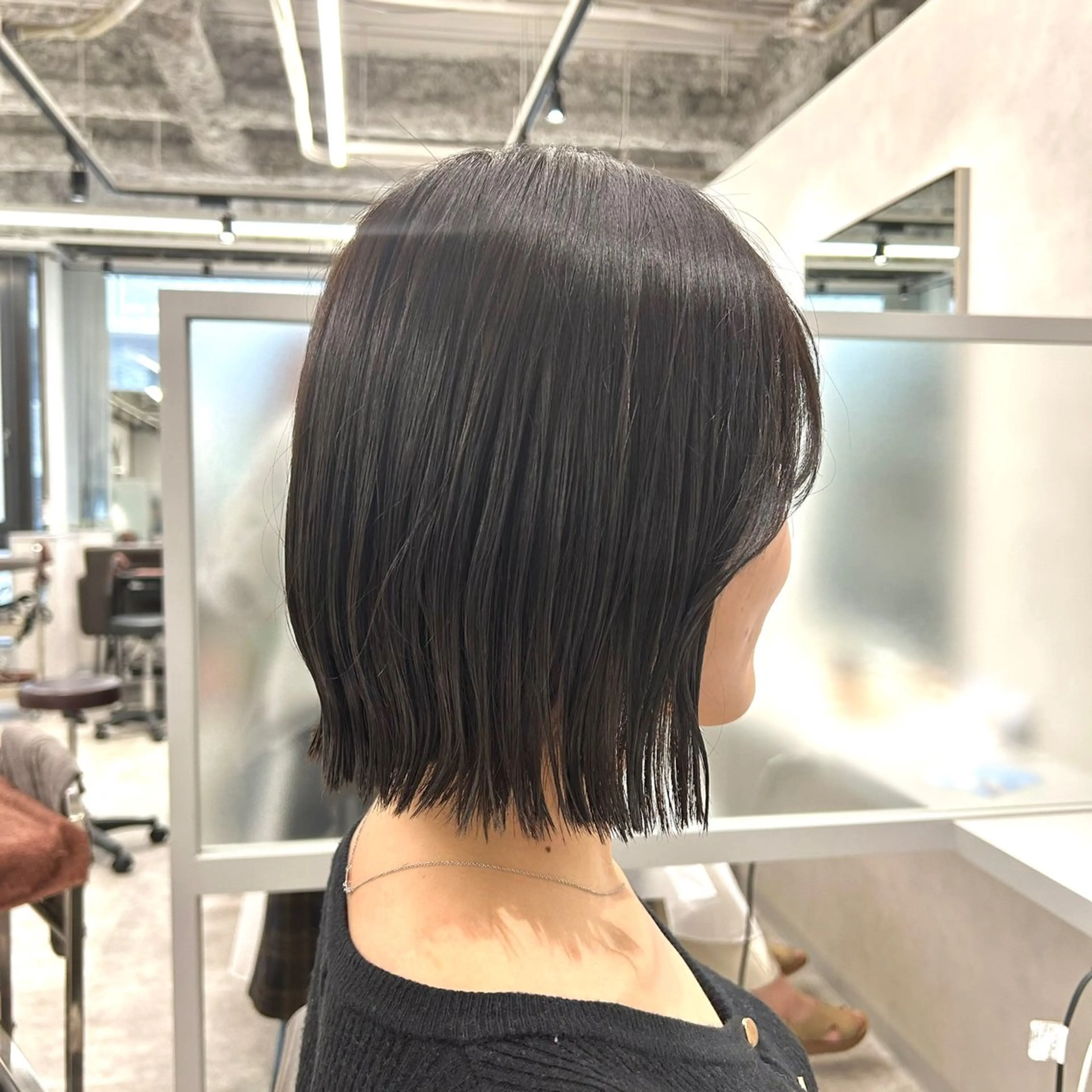 ミディアム 西梅田  トウマ モデル募集中‼️のヘアスタイル