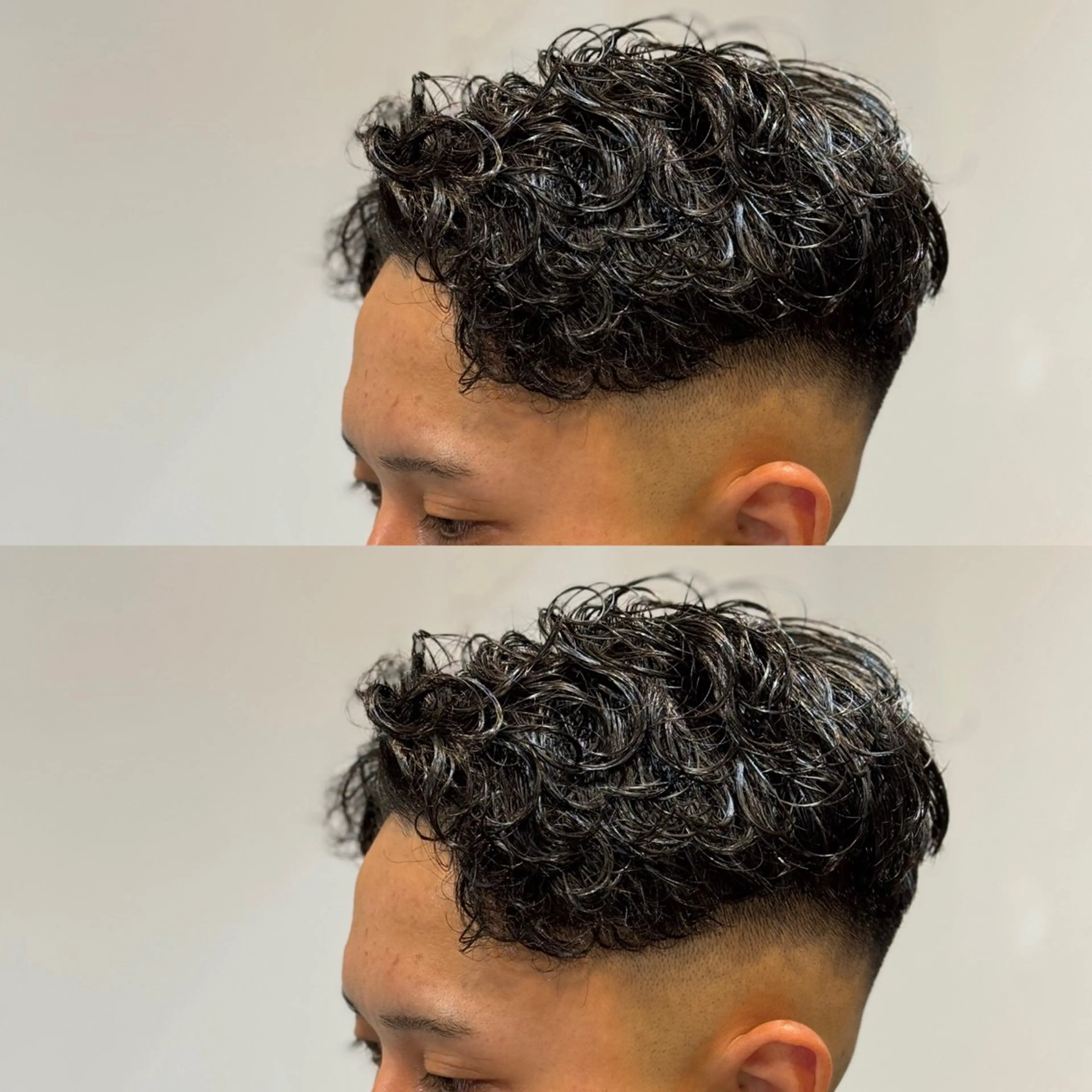 ショート パーマ メンズ 泰成/メンズ特化/ フェード/ツイスパのヘアスタイル