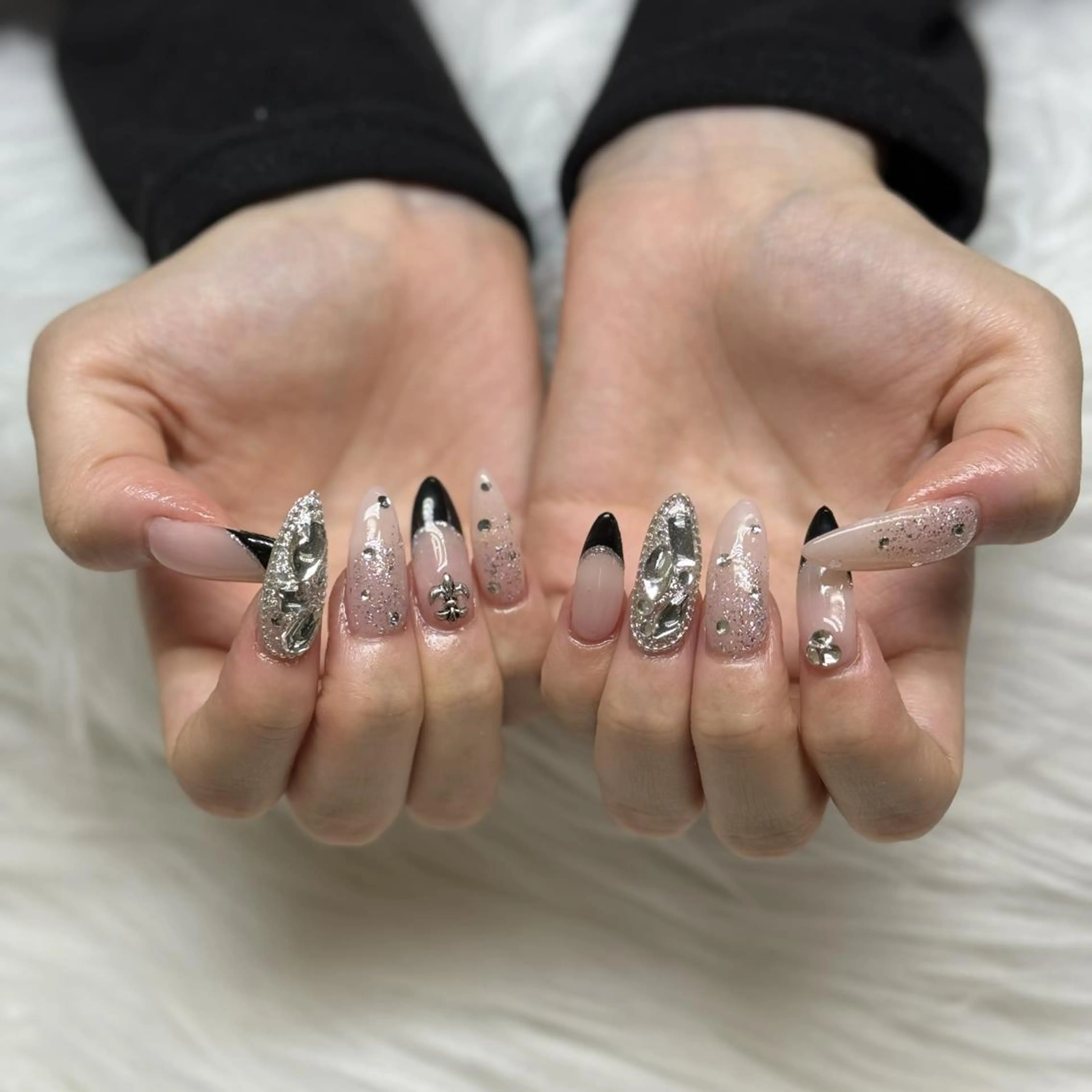 ❤️‍🔥💅 3回目まで限定‼️リピーター様10%OFF🔥hand【長さだし デザイン +】今だけ超お得✨💖の写真