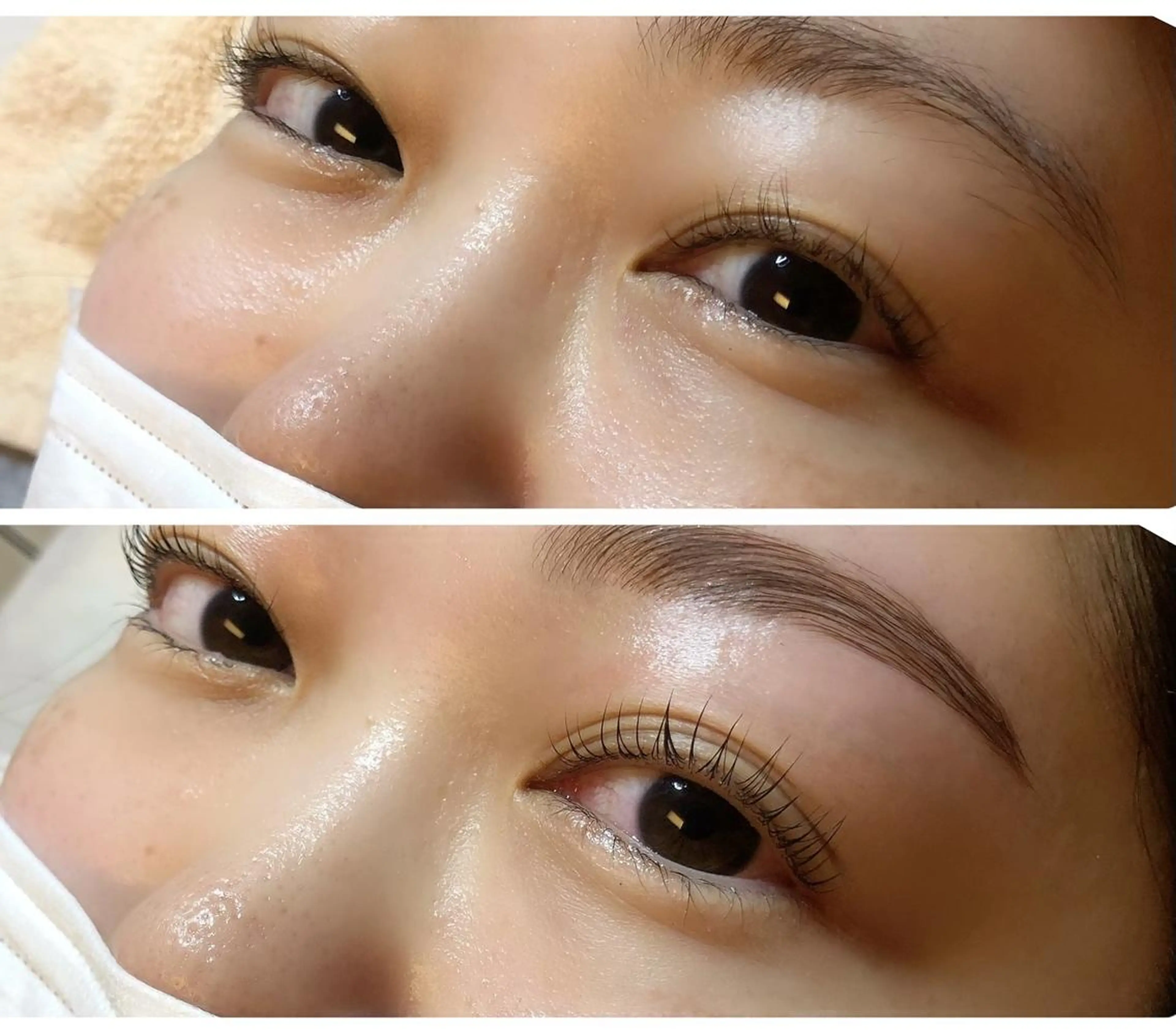 【口コミ投稿がお約束♪】ハリウッドブロウリフト+パリジェンヌラッシュリフト★90分の写真