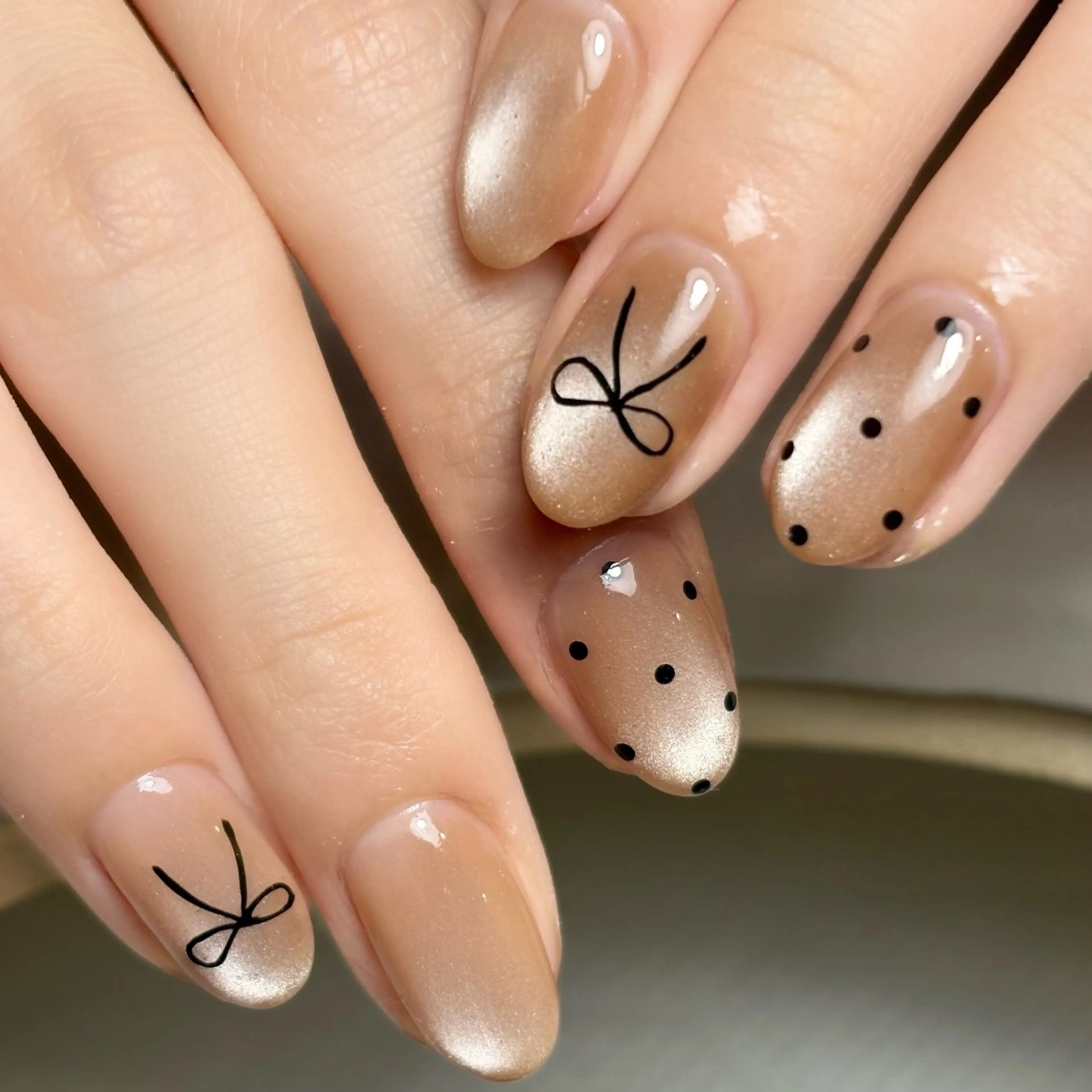 ネイル ハンドネイル r'e blanc wakaのネイルデザイン