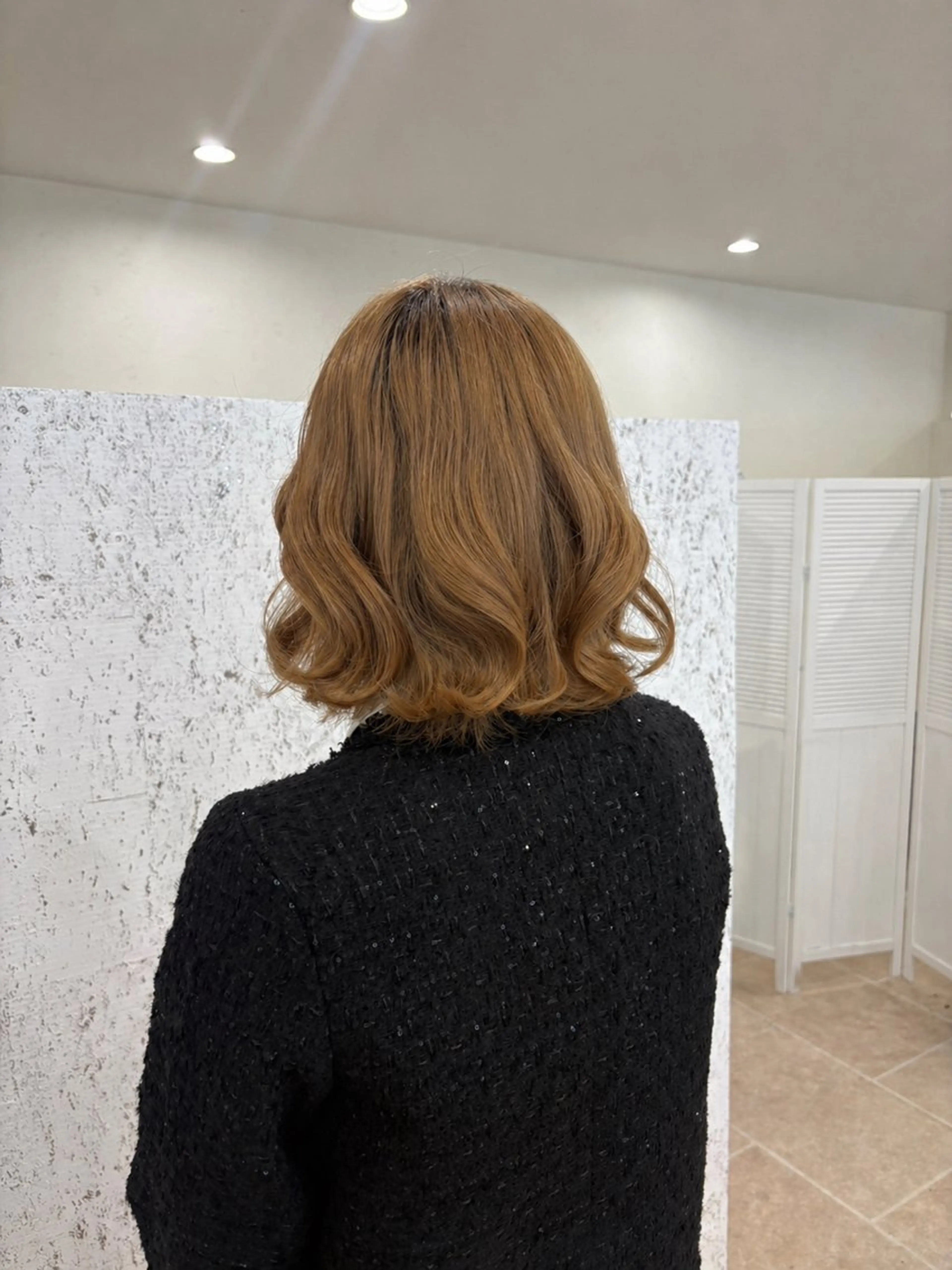 ダウンスタイル（ボブさん専用）の写真